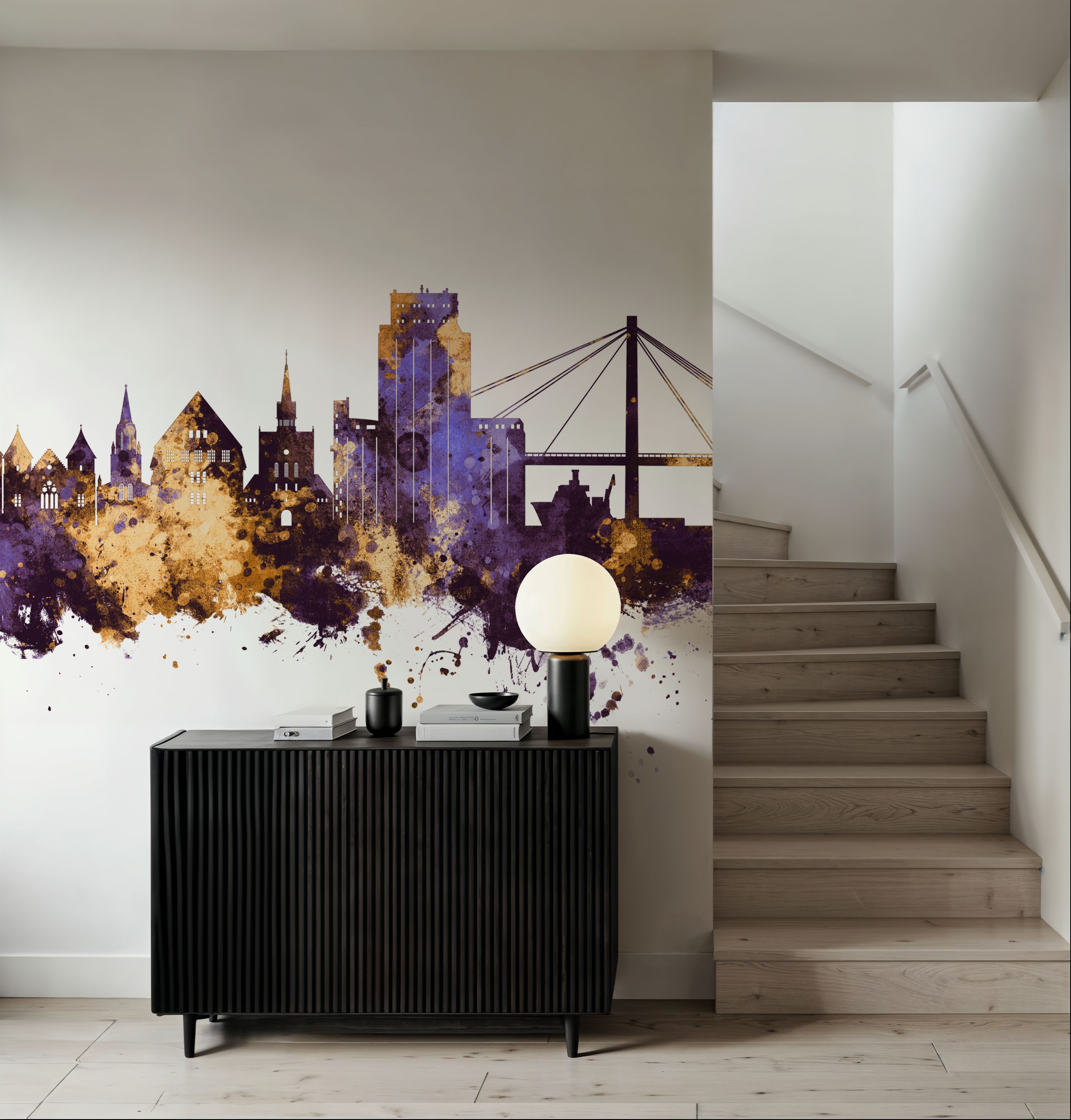 Purple & Gold
