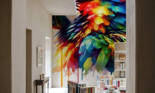 Vibrant Parrot's Tropical Essence