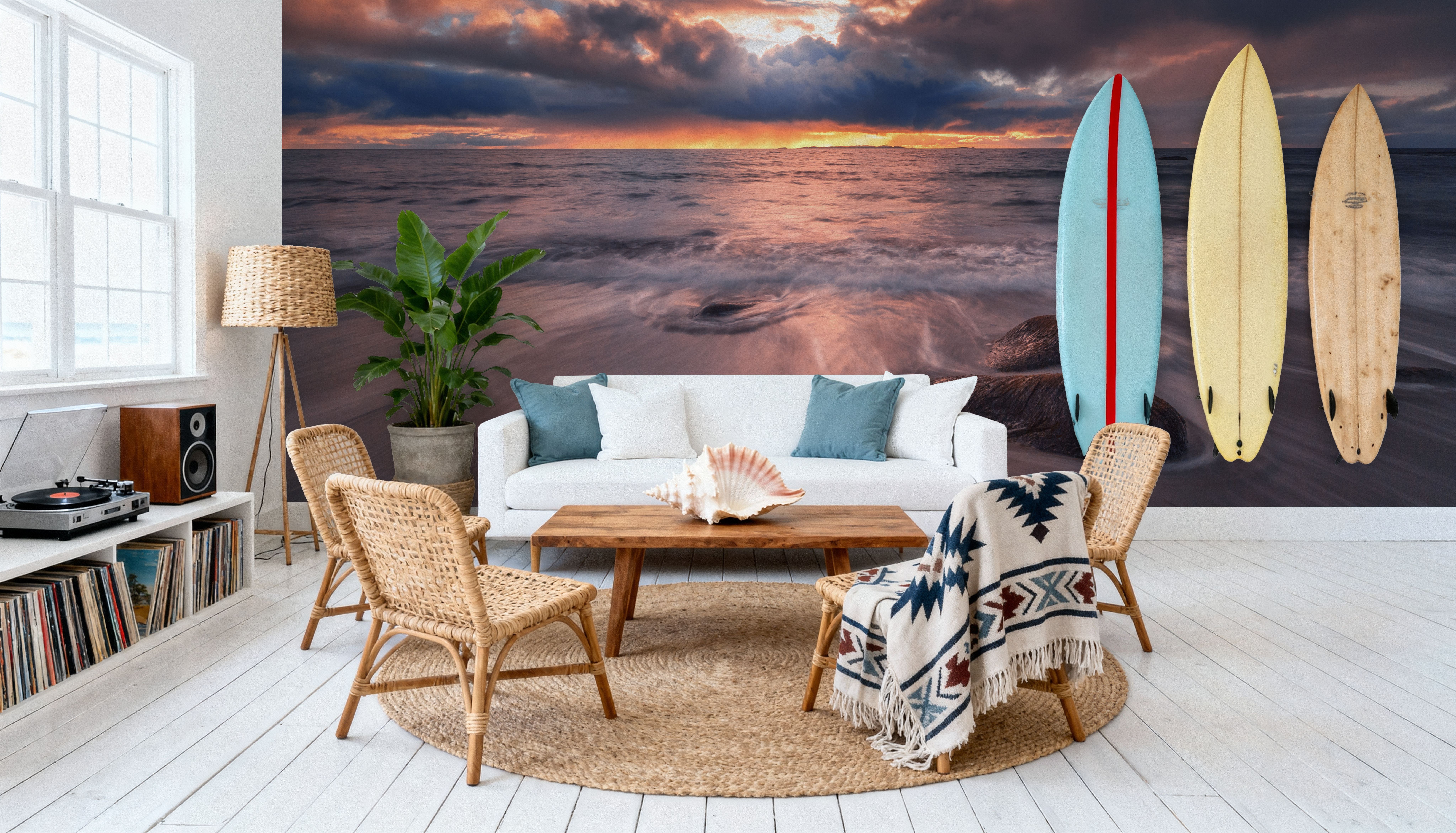 Lofoten Sunset, Wallpaper