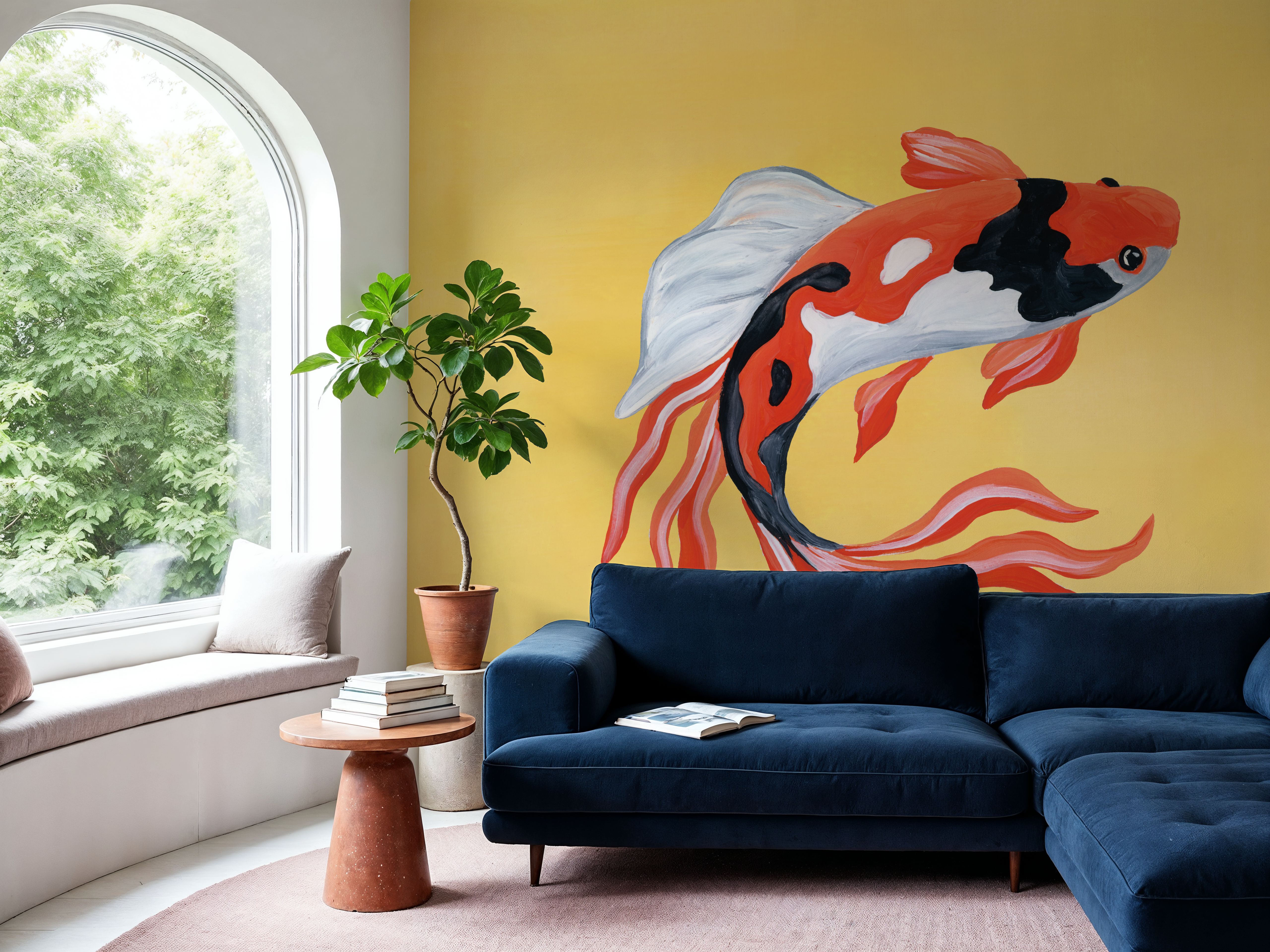 Colorful Koi I