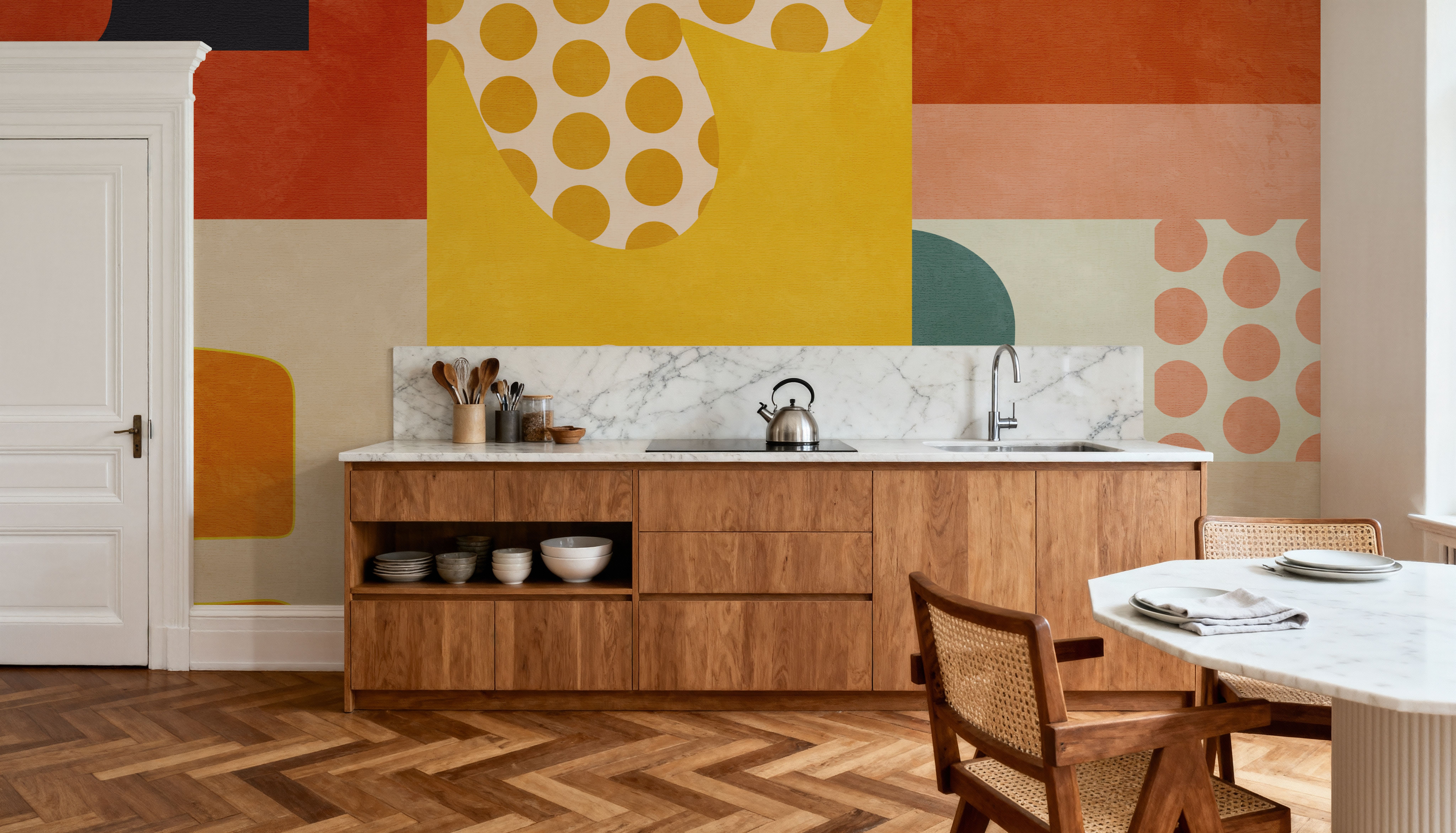 Playing Around Shapes 6, Wallpaper