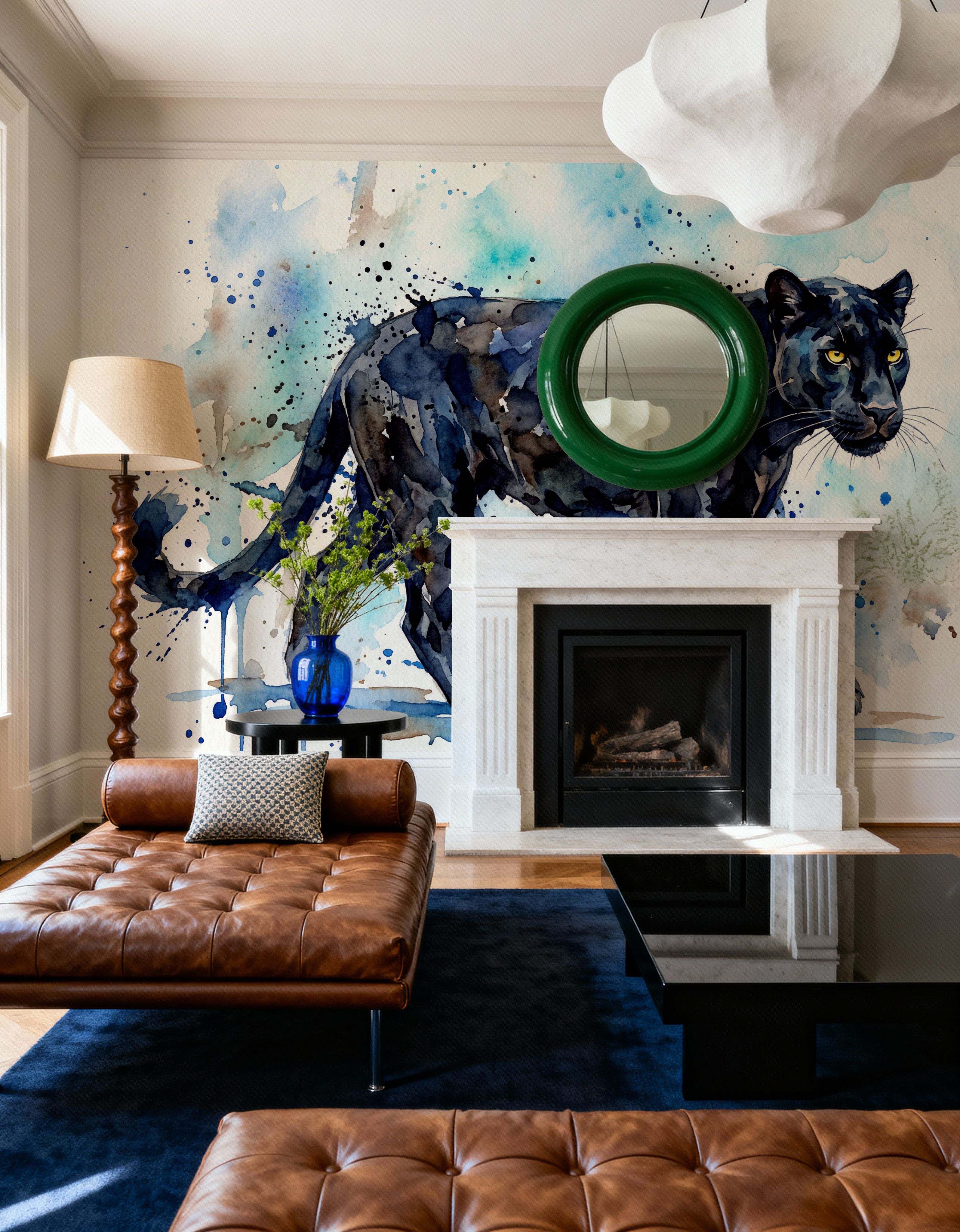 Puma - Watercolor Predators Series