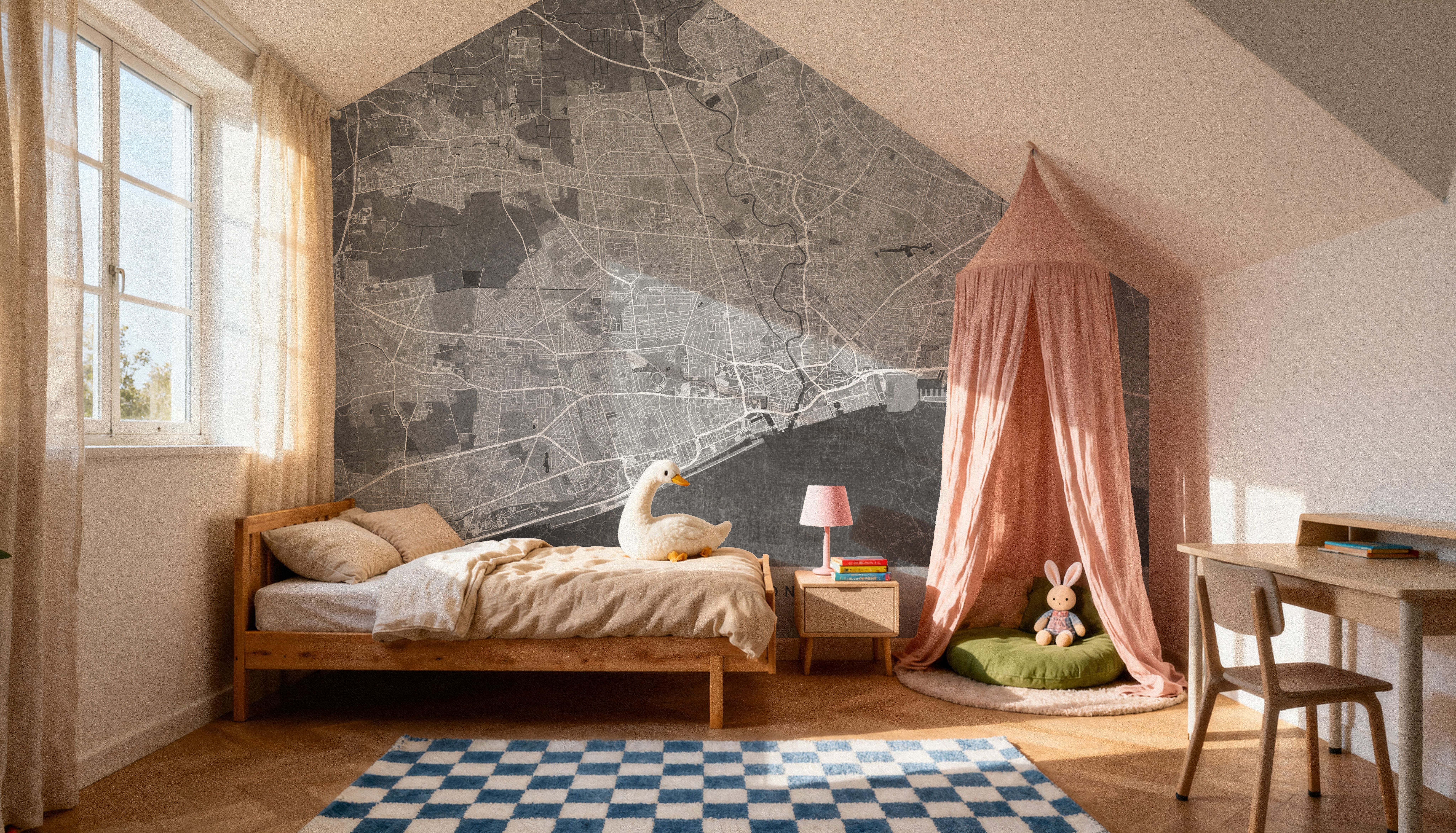Kingston Upon Hull Grey, Tapet