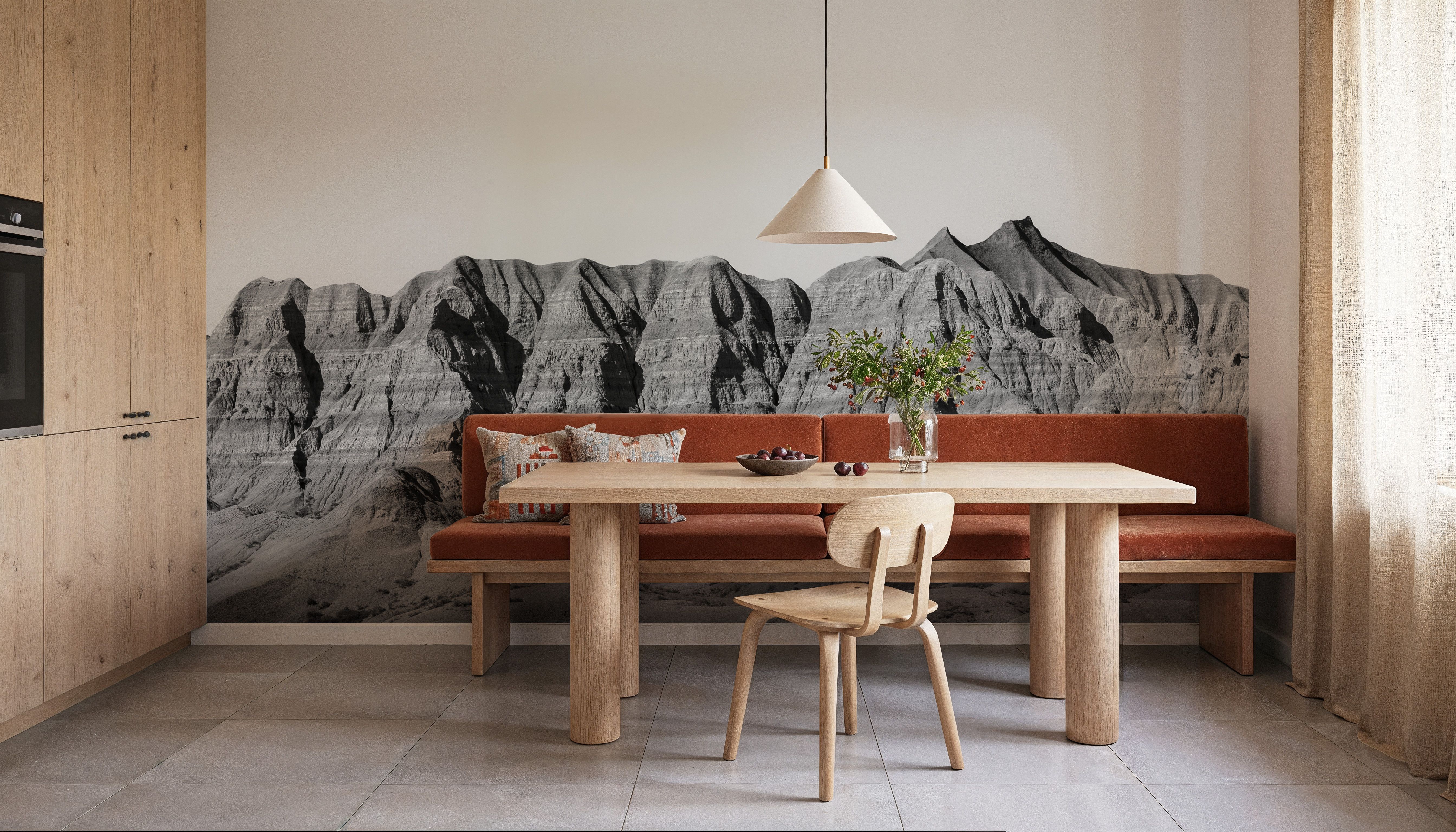 Badlands Black And White