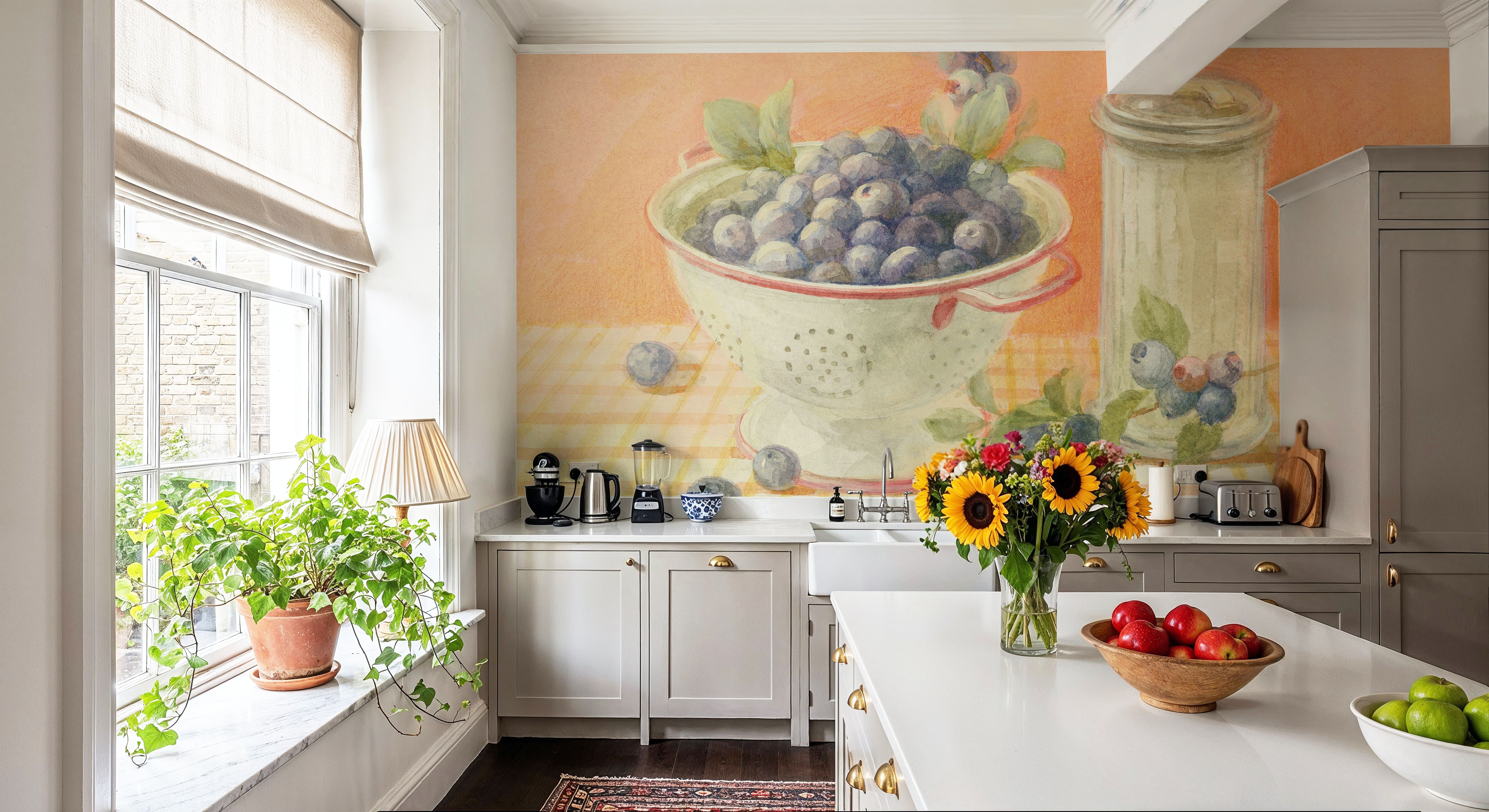 Fresh Picked Blueberries