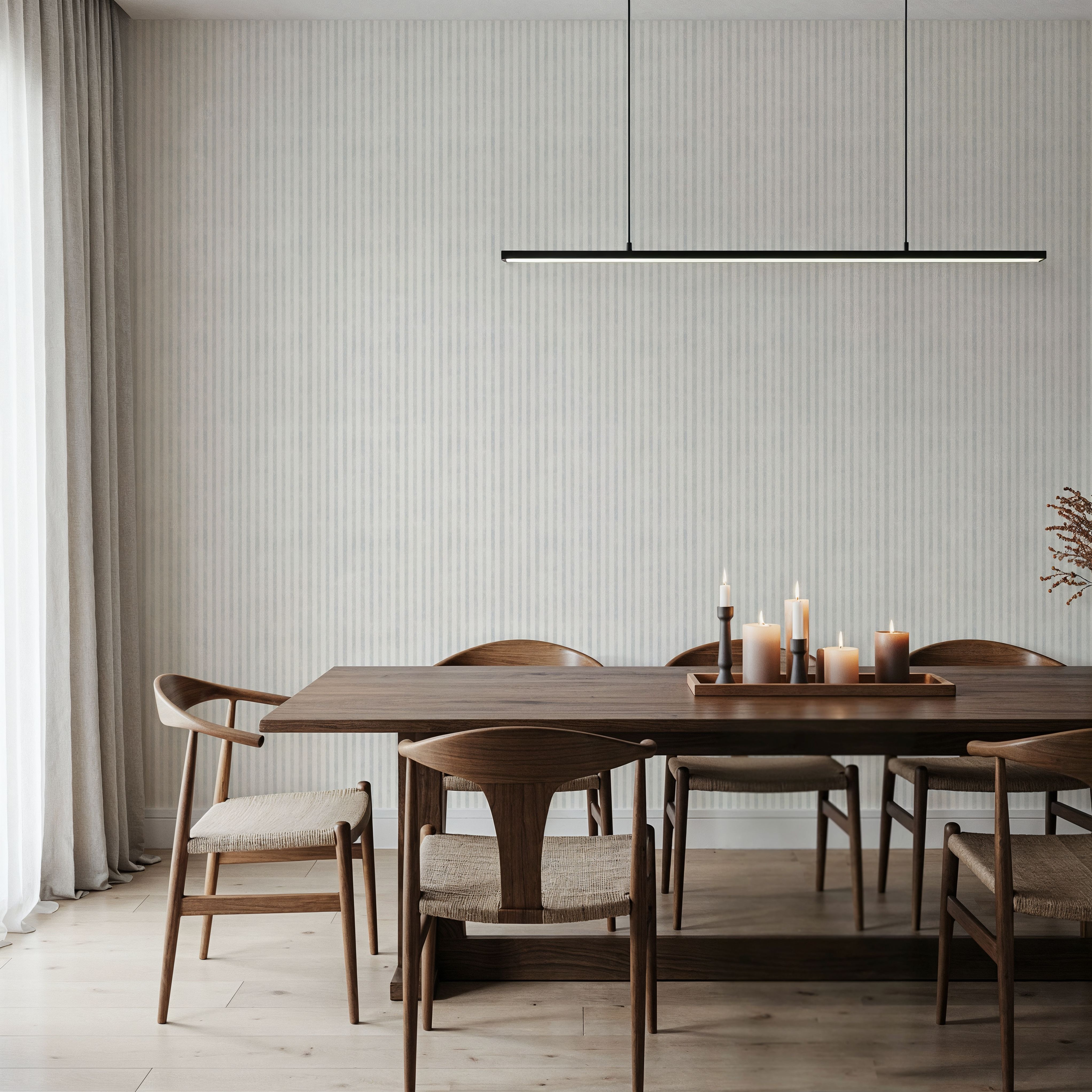 Seeing Stripes Gray, Wallpaper