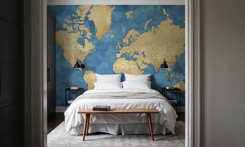 World Map Cities - Ernest