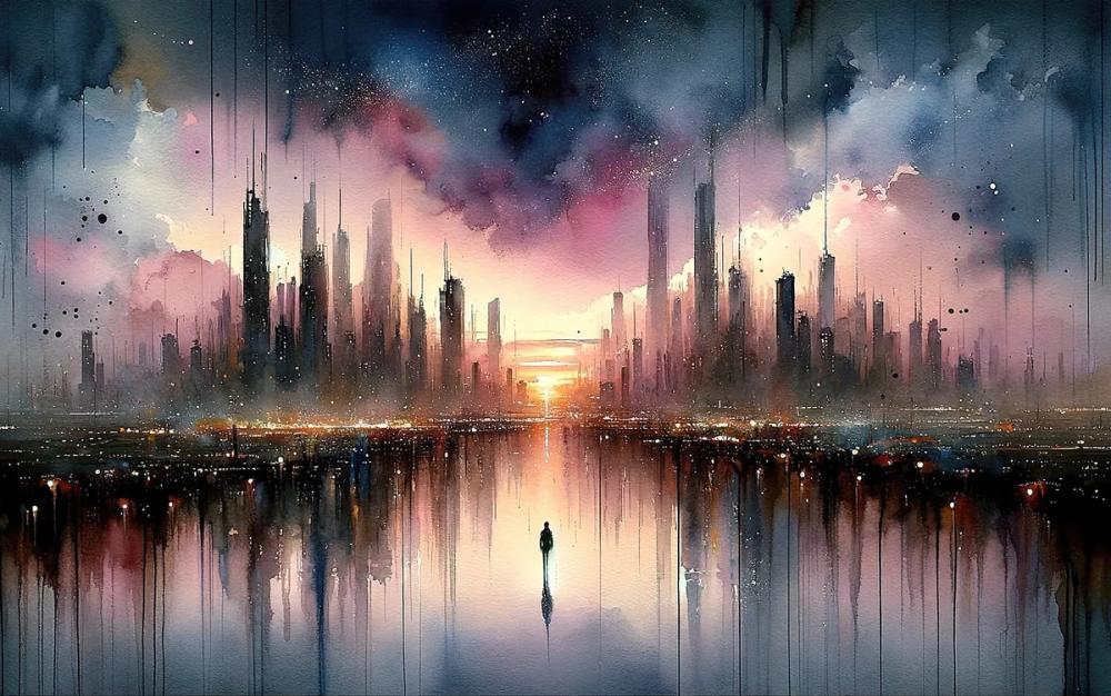 Dawn's Ephemeral Silhouette