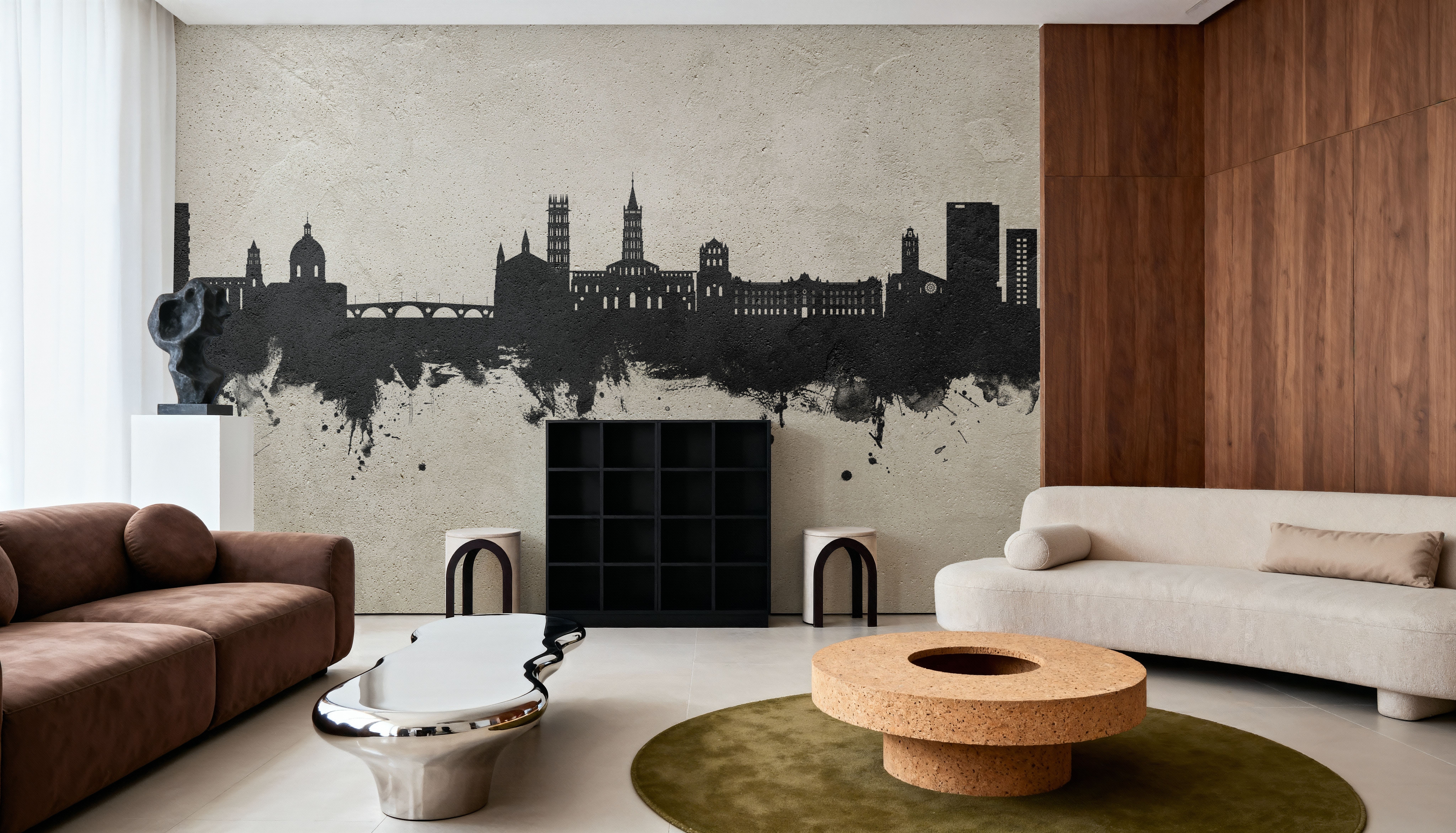 Toulouse France Skyline Concrete