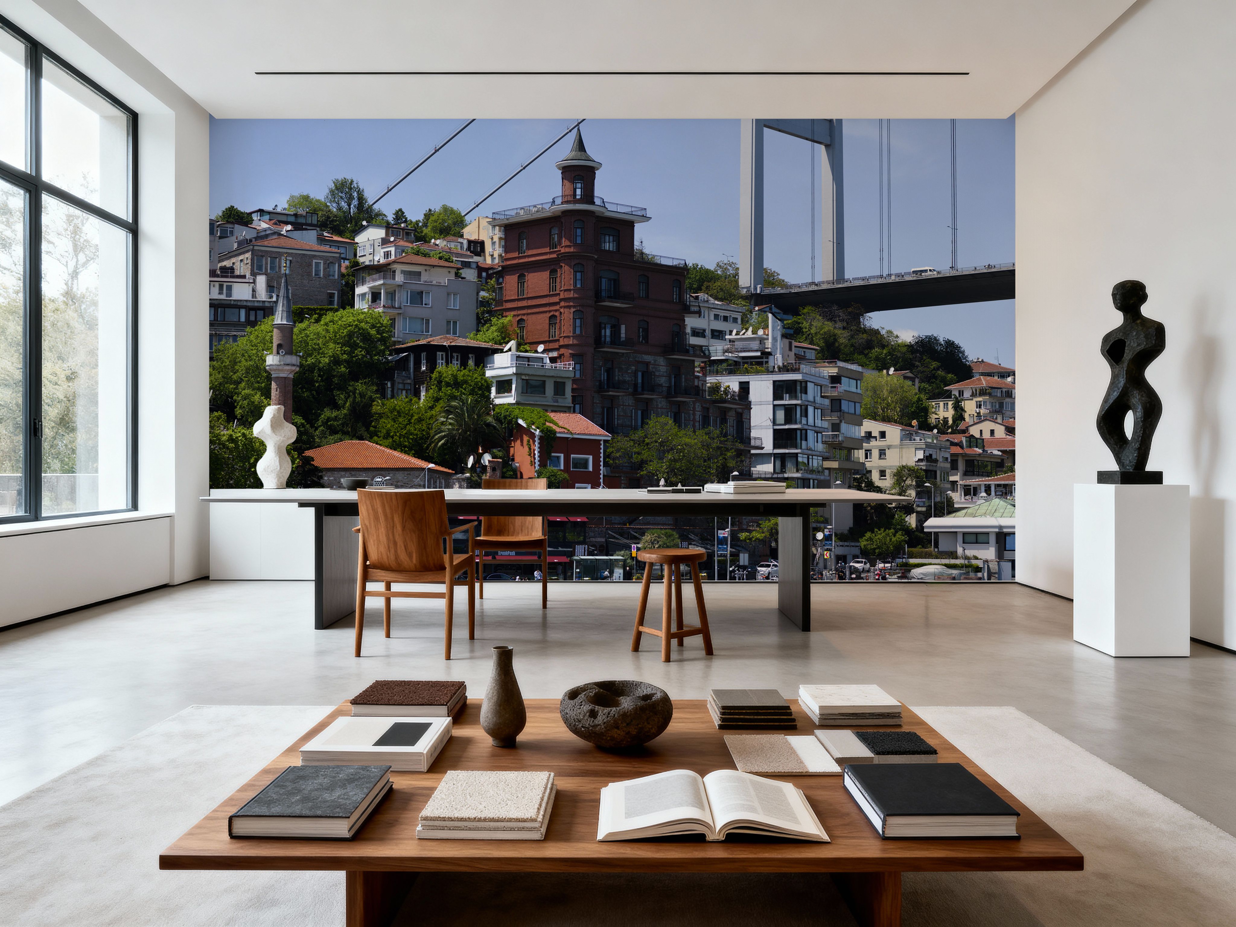 Historic Bridge Cityscape