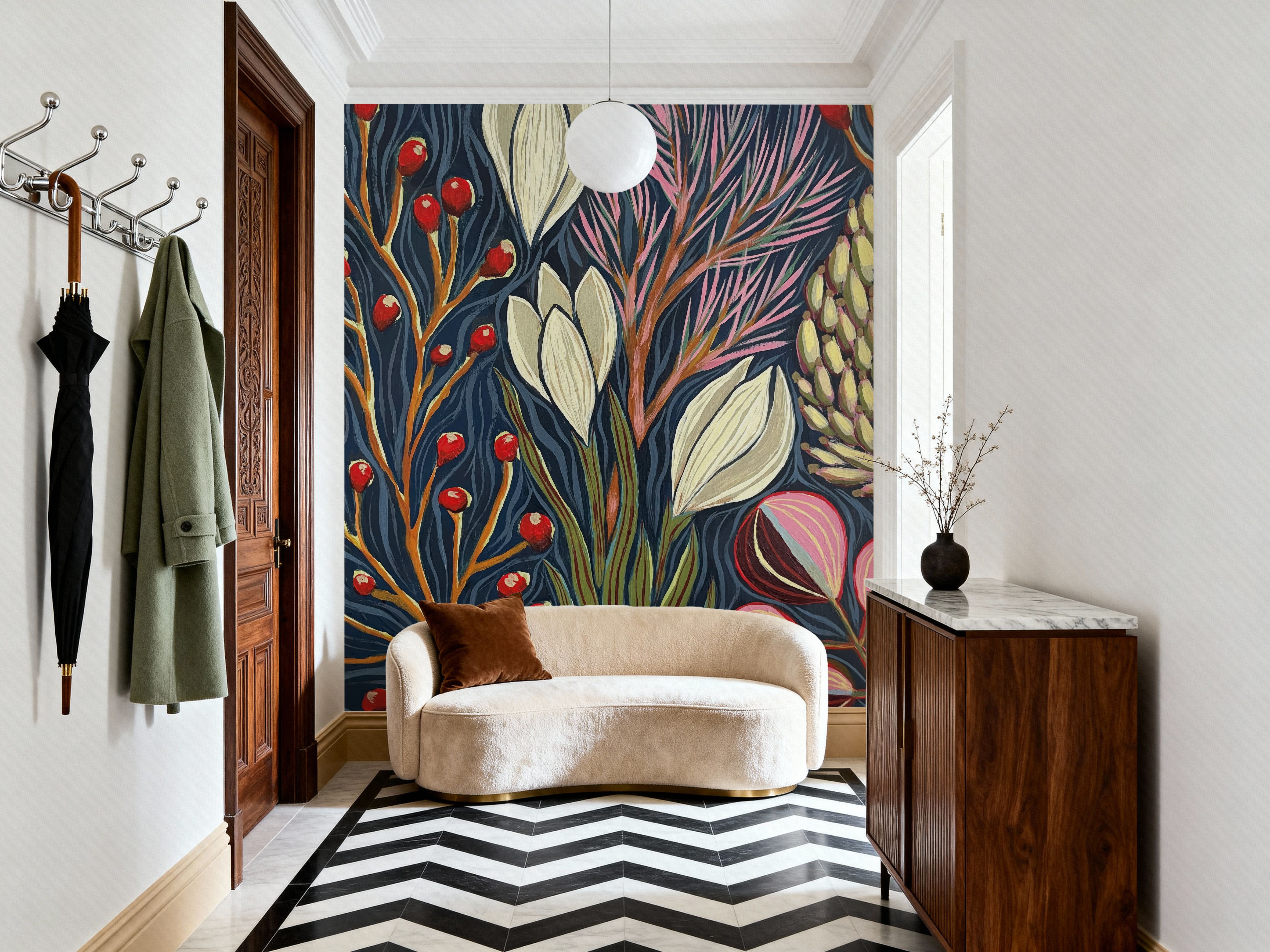 Enchanted Floral Forest