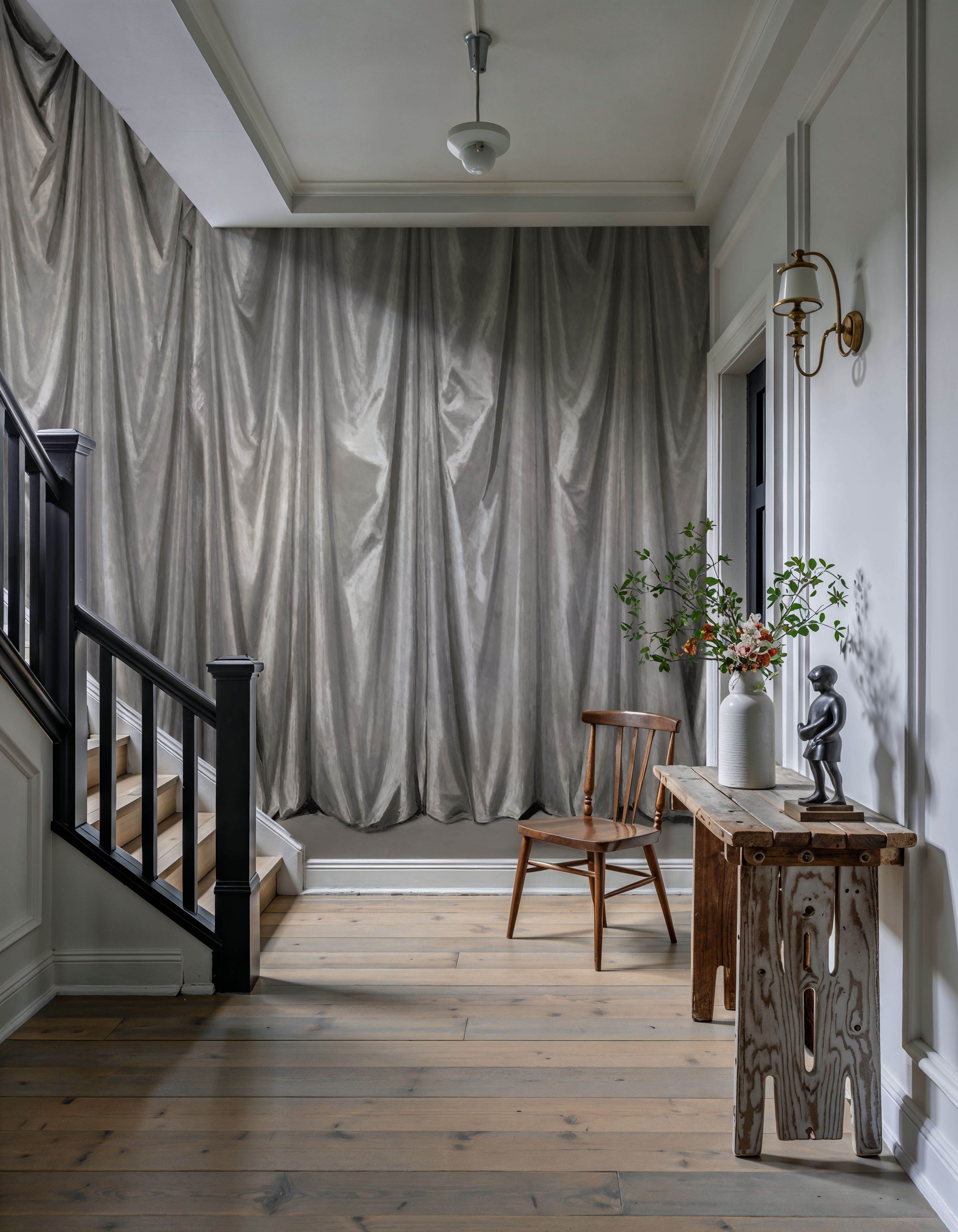 Medici Drapes, Oyster