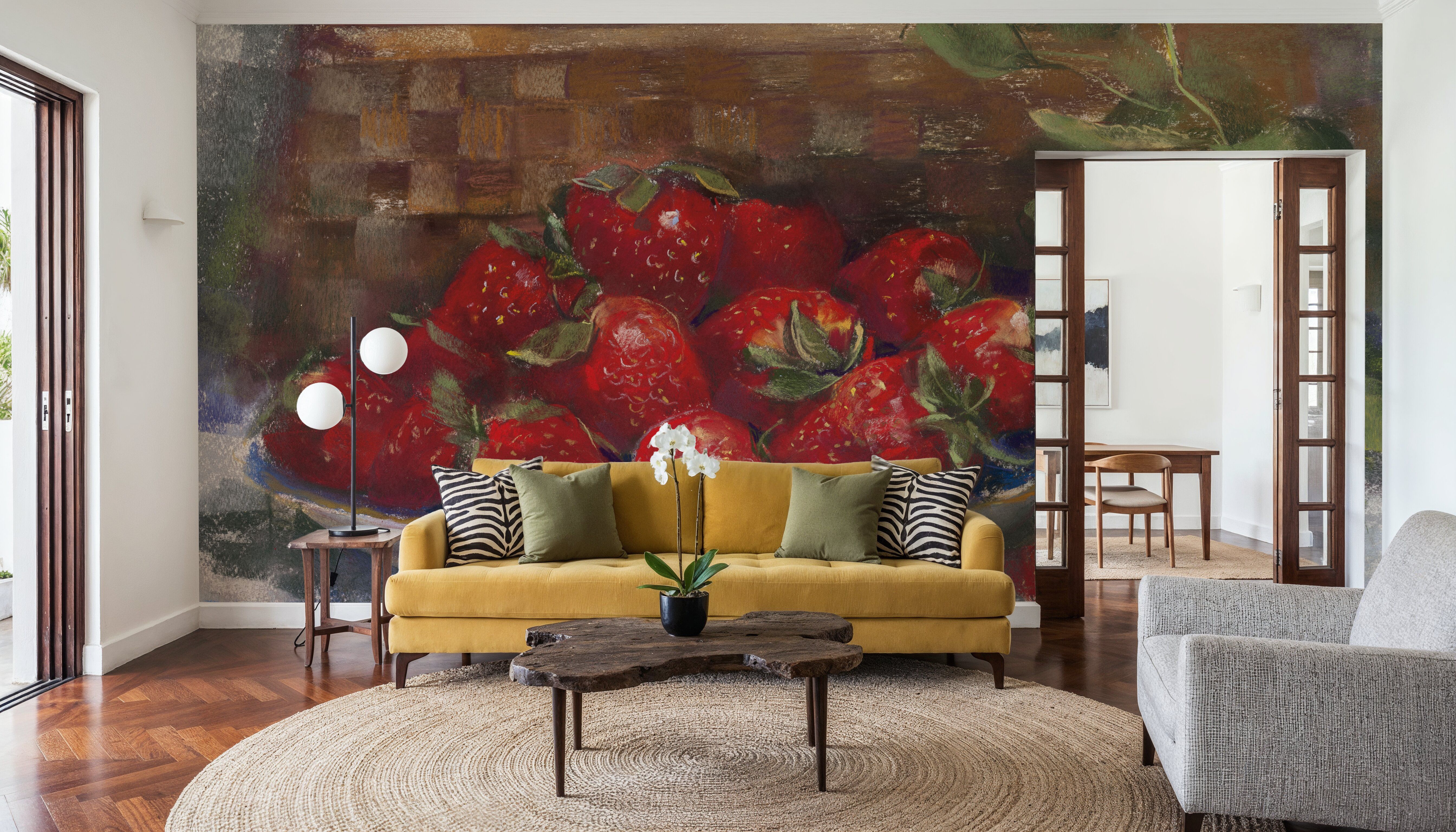 Plate of Strawberries