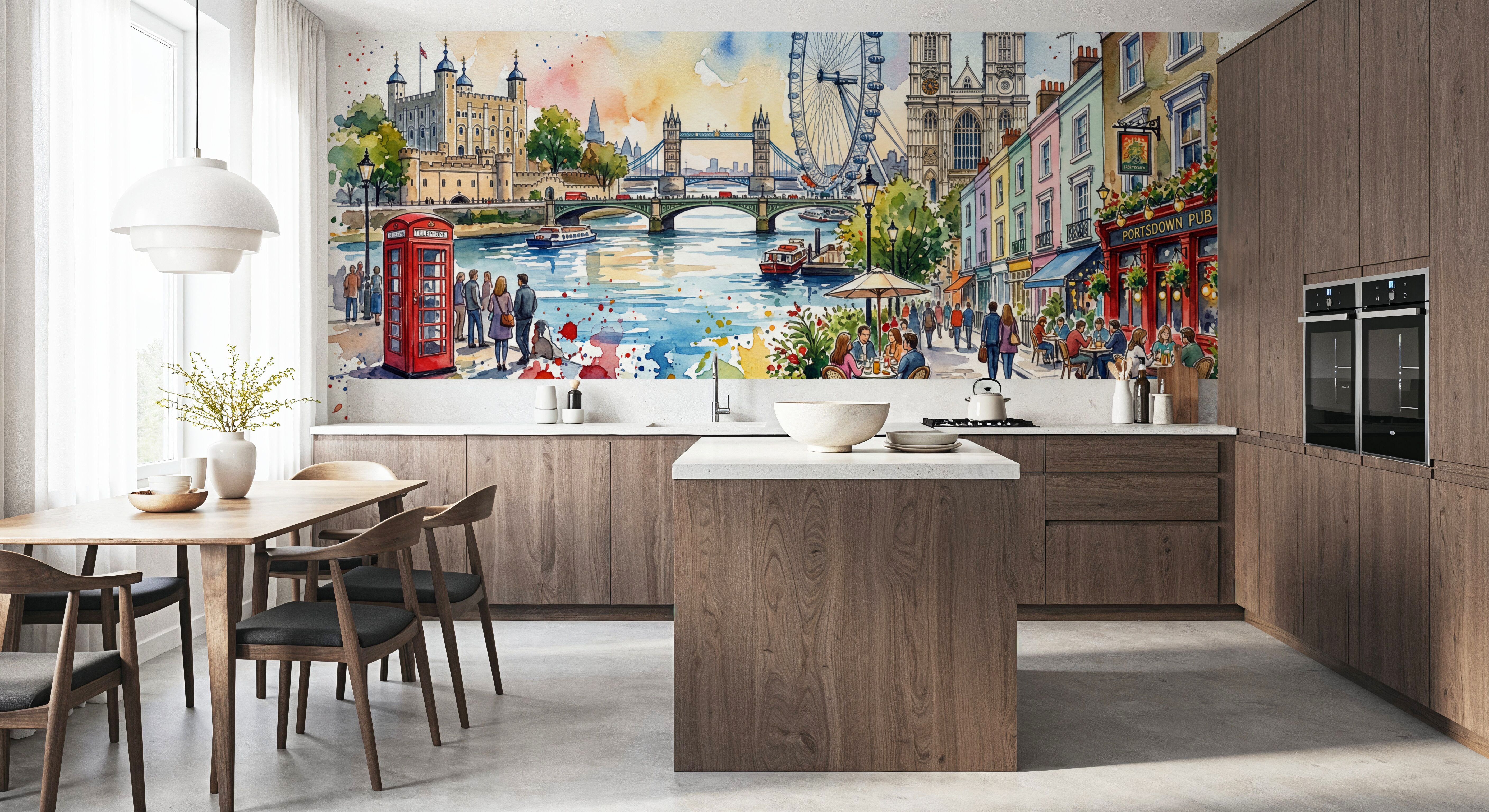 London - Watercolor City Series