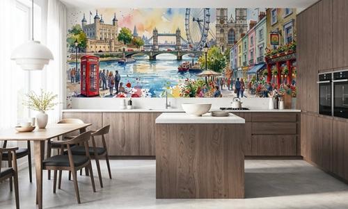 London - Watercolor City Series