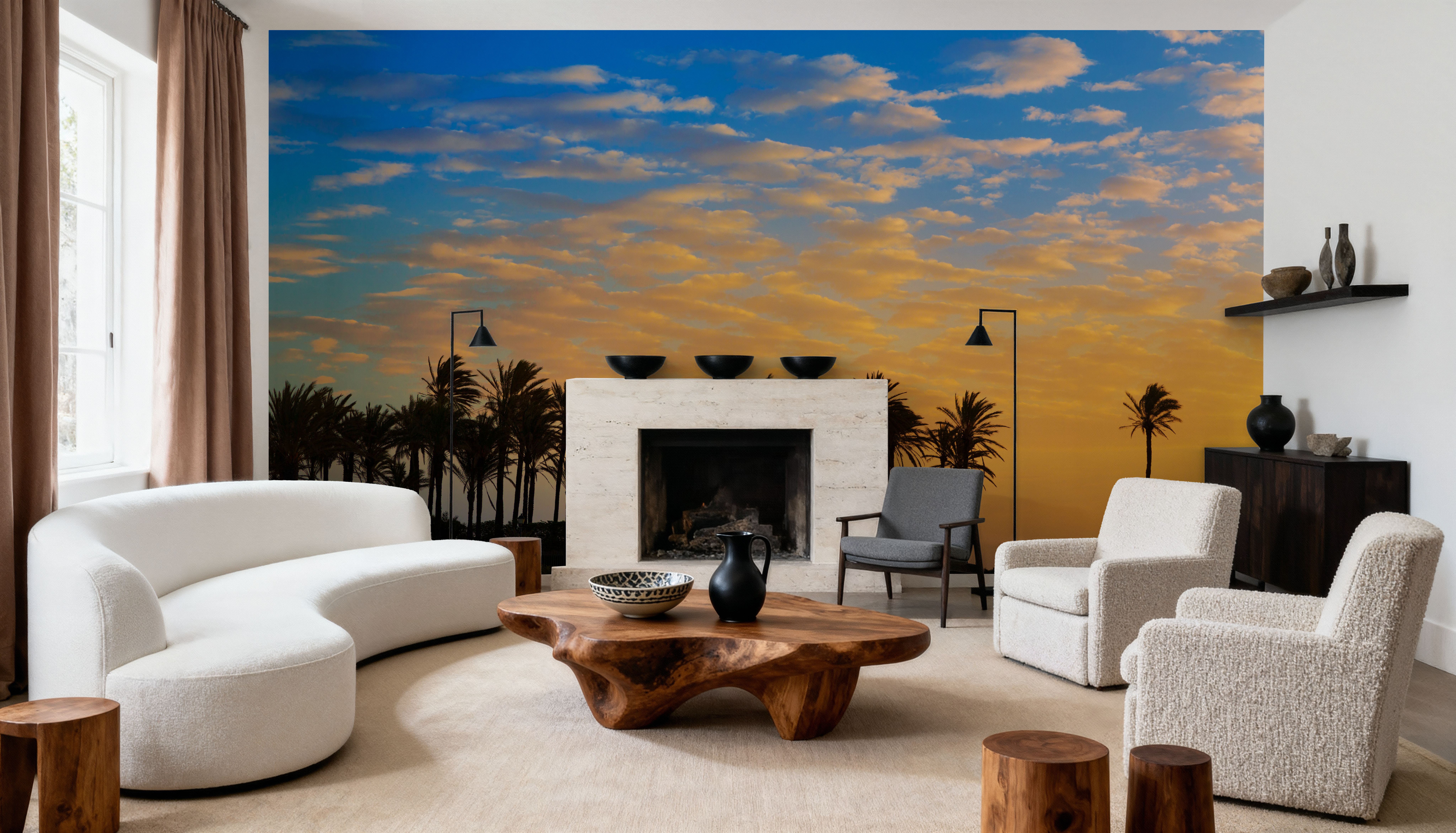 Spanish Sunrise, Wallpaper