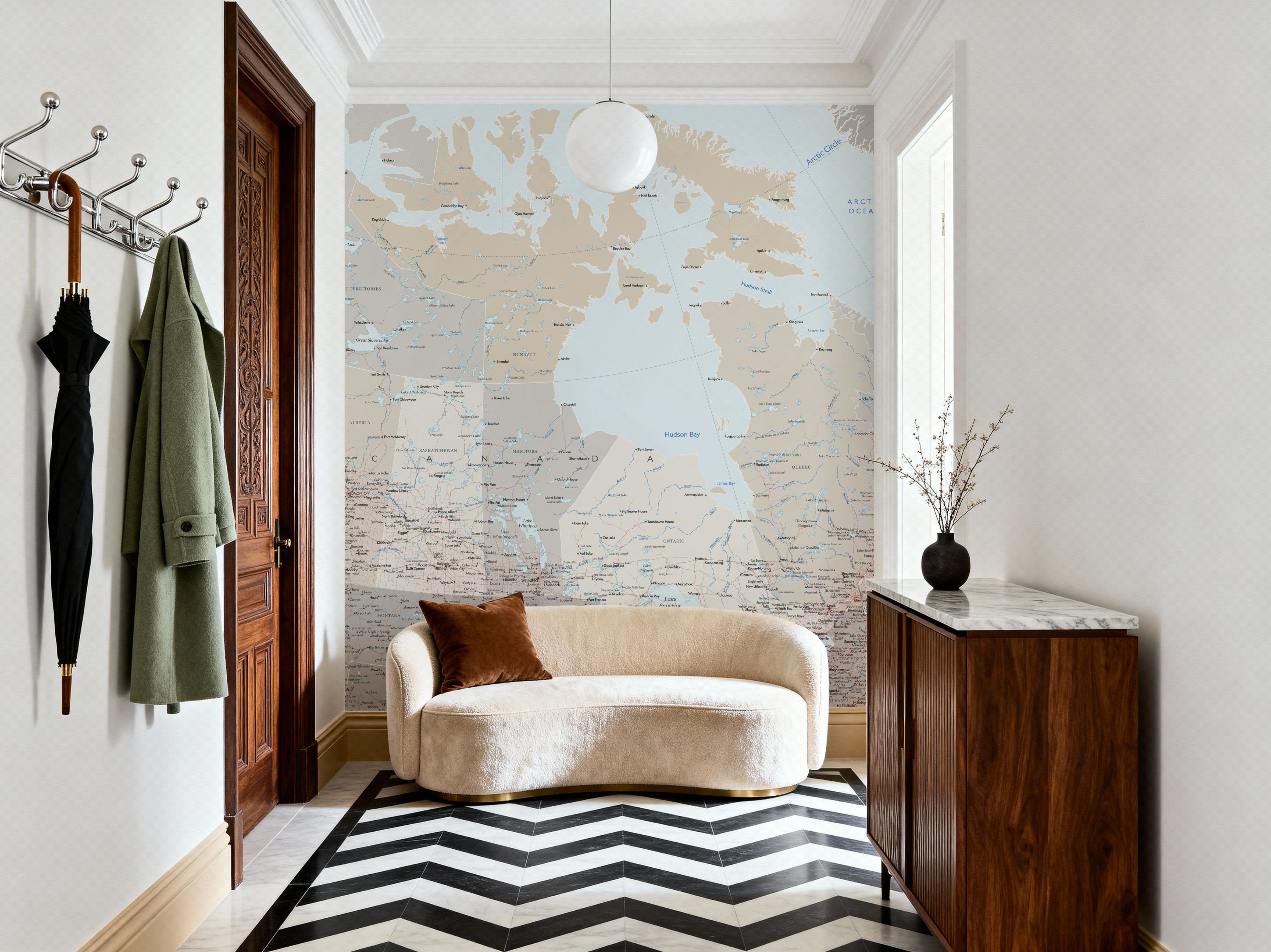 Canada Map Detailed - Lincoln