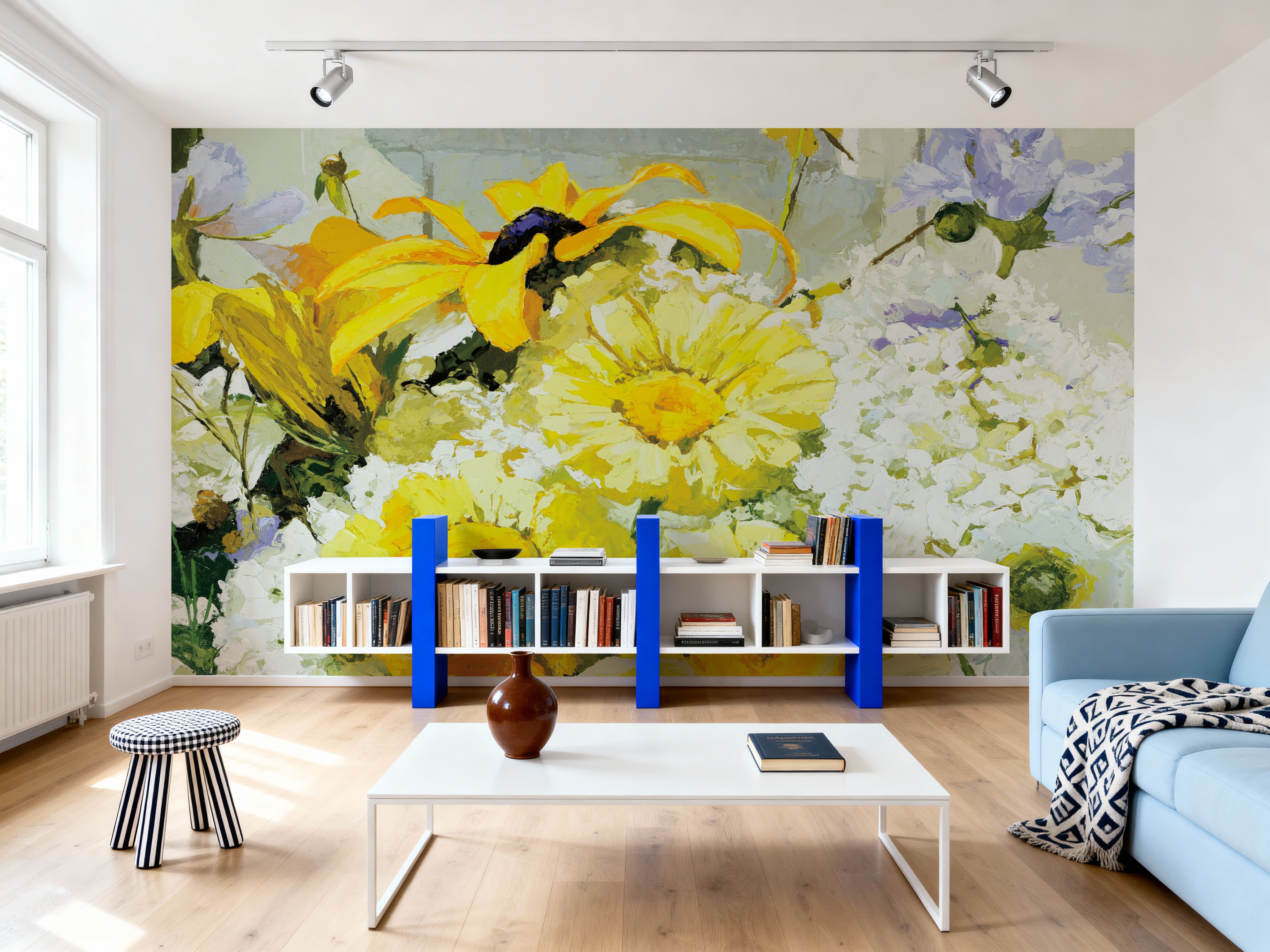 Cottage Susans and Daisies