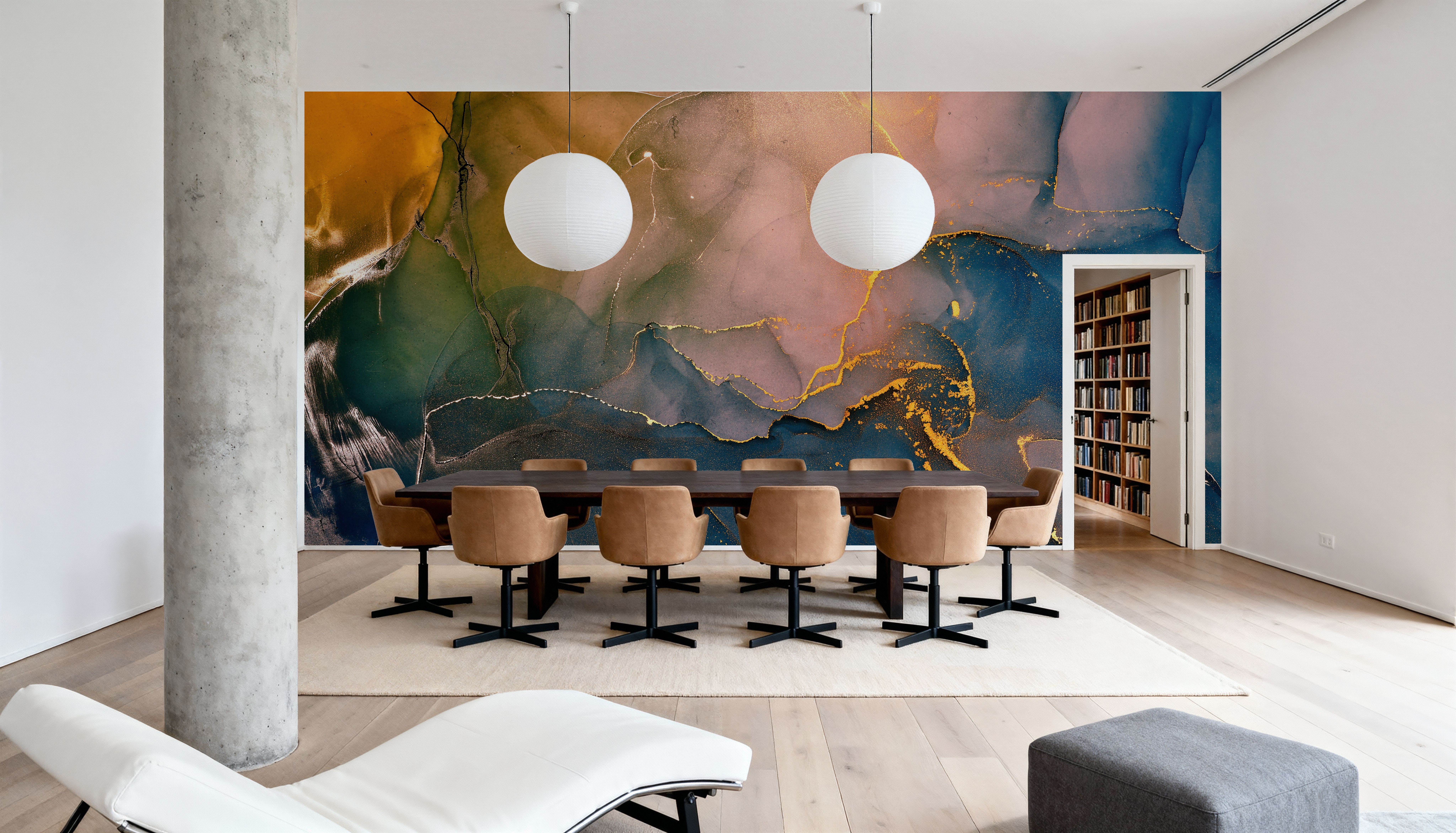 Liquid Gold, Wallpaper