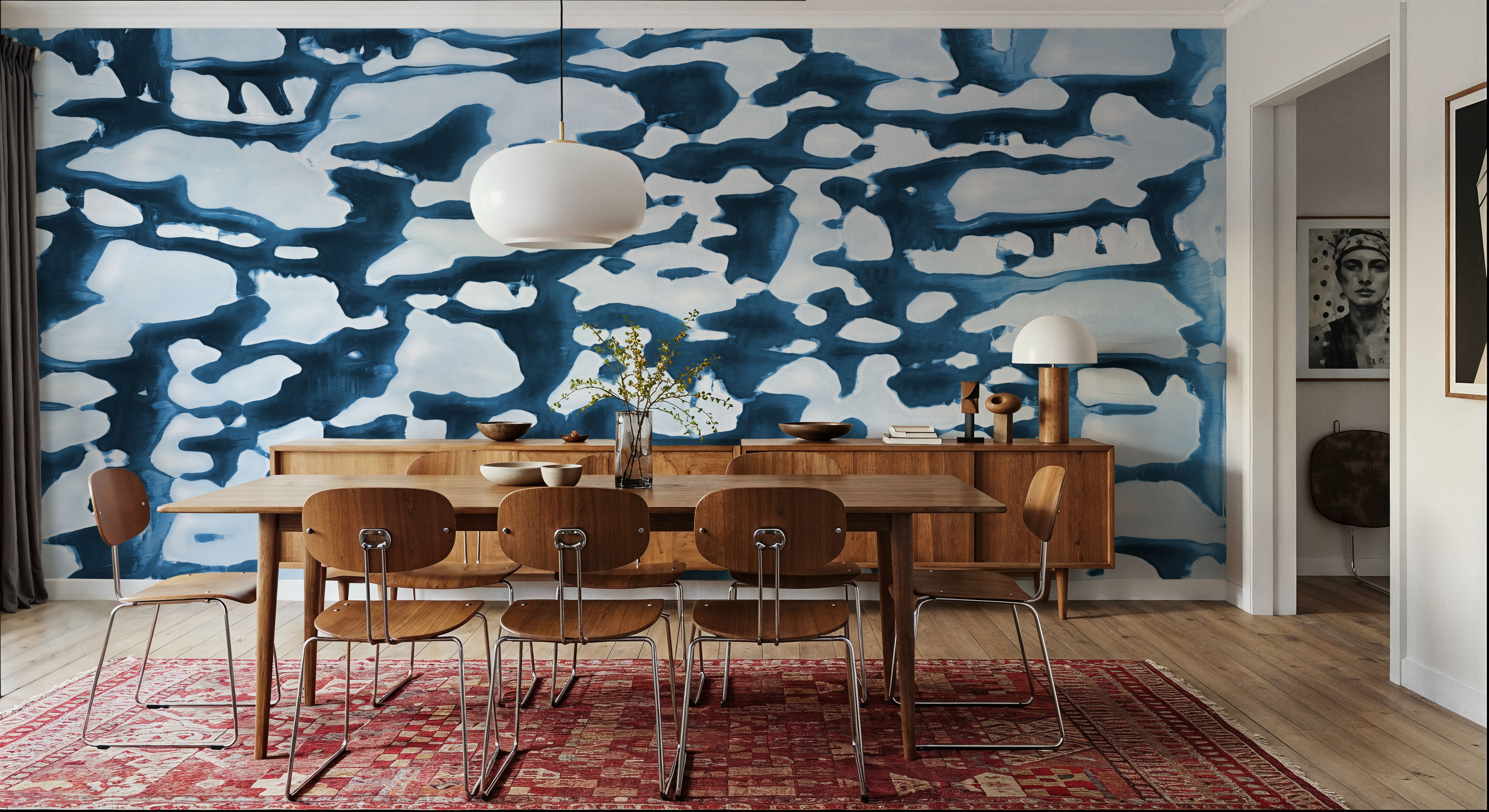 Blue Topaz Strum, Wallpaper