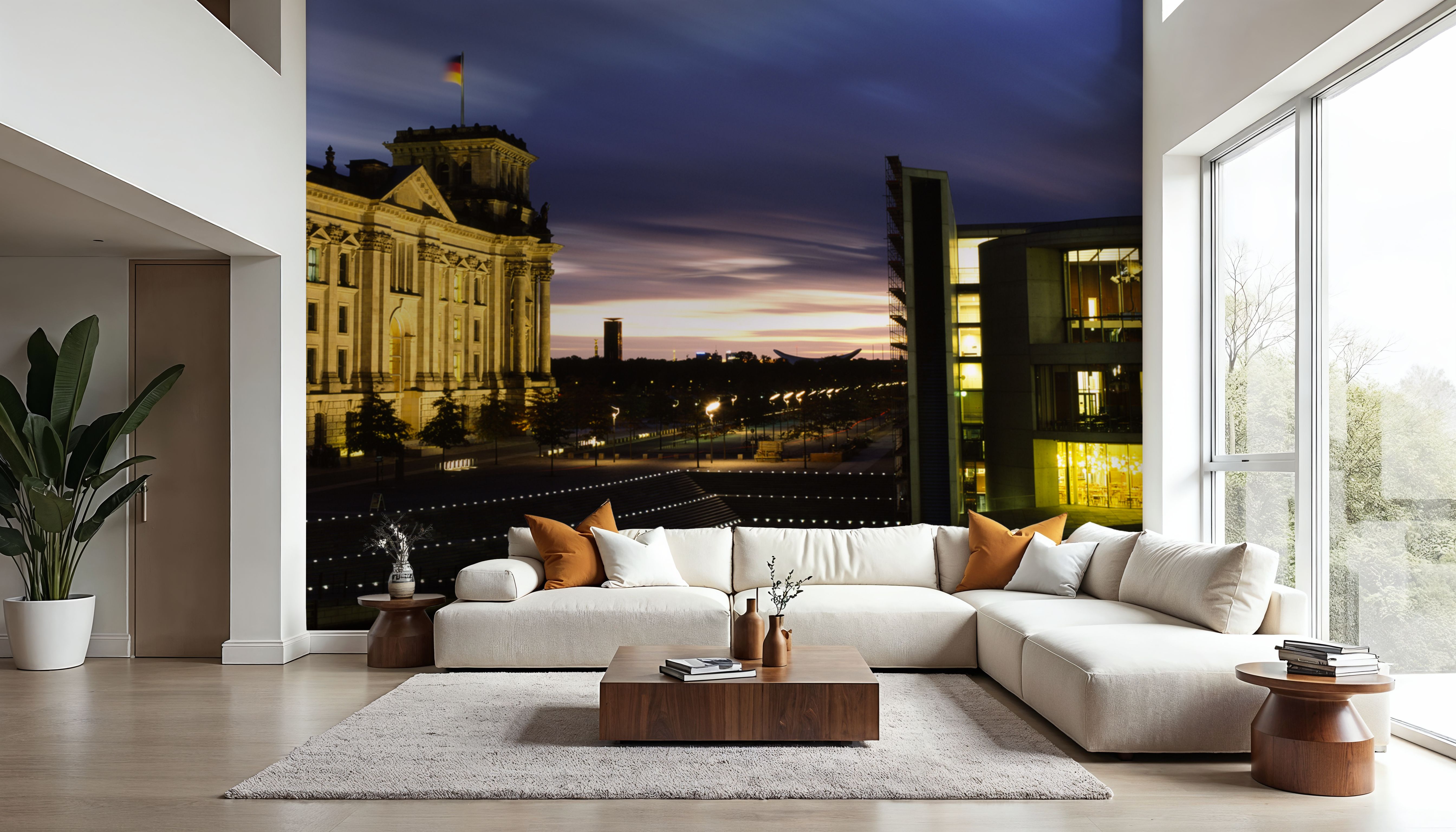 Capitol Twilight, Wallpaper