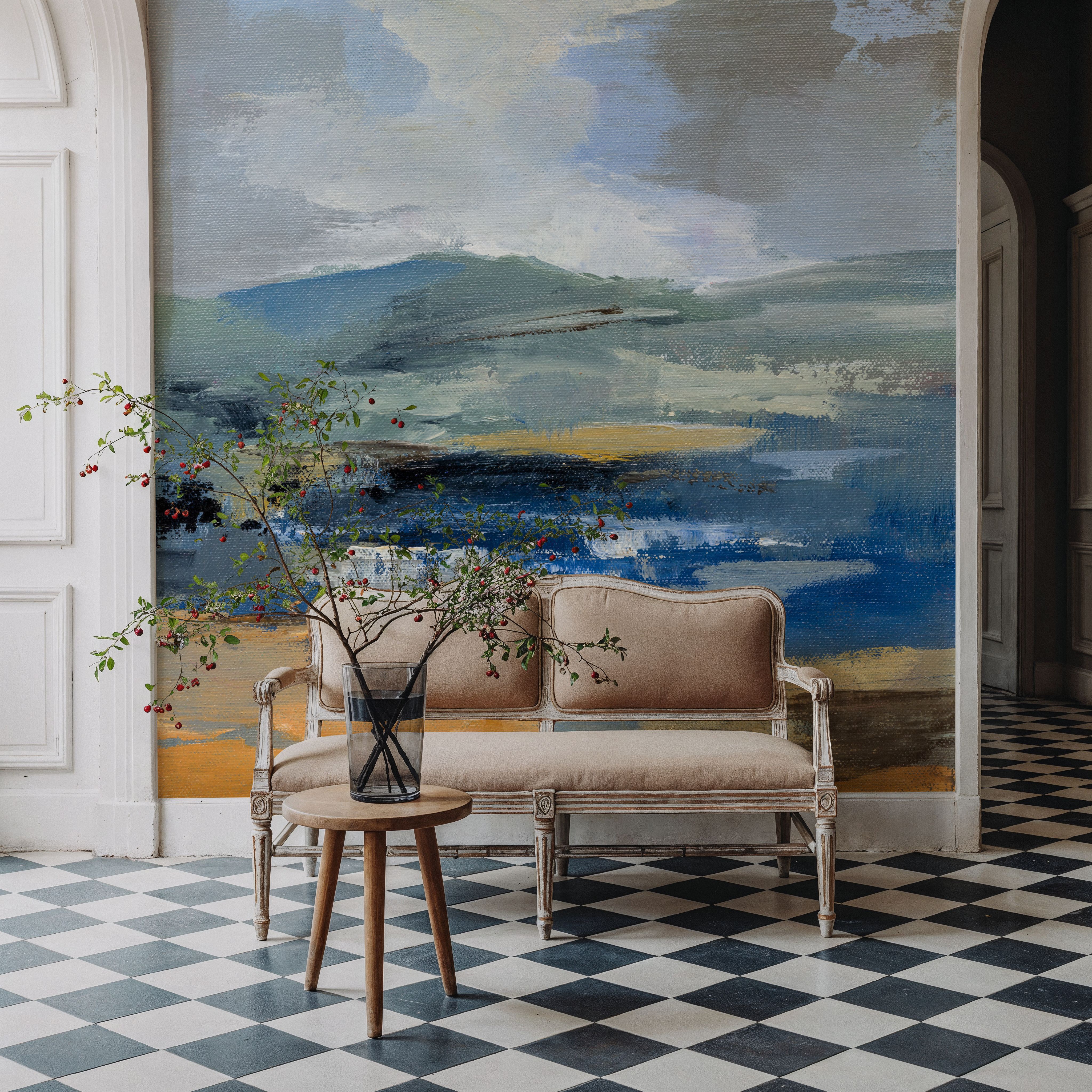 April Mountain River I