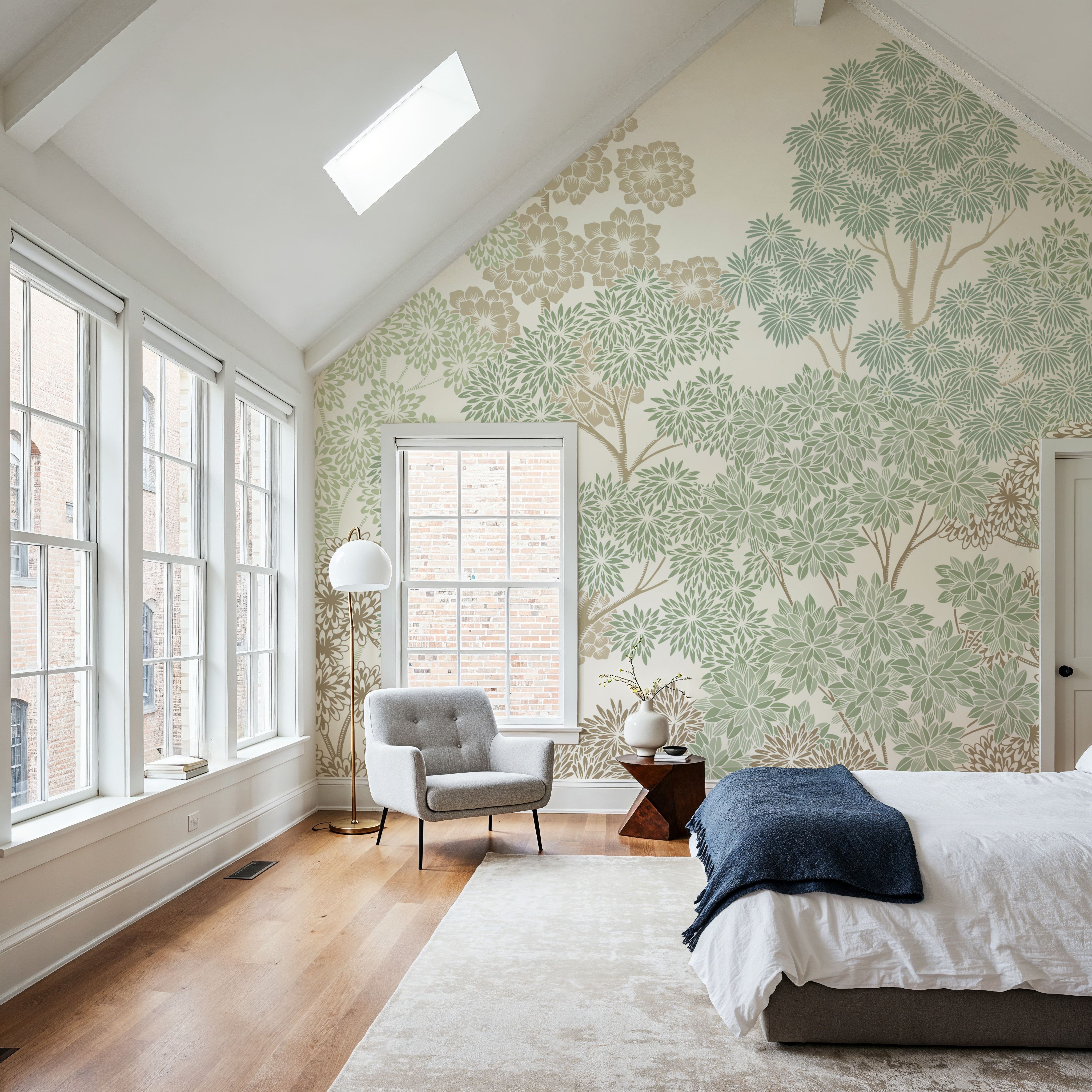 Overleaf Woodland, Light Green