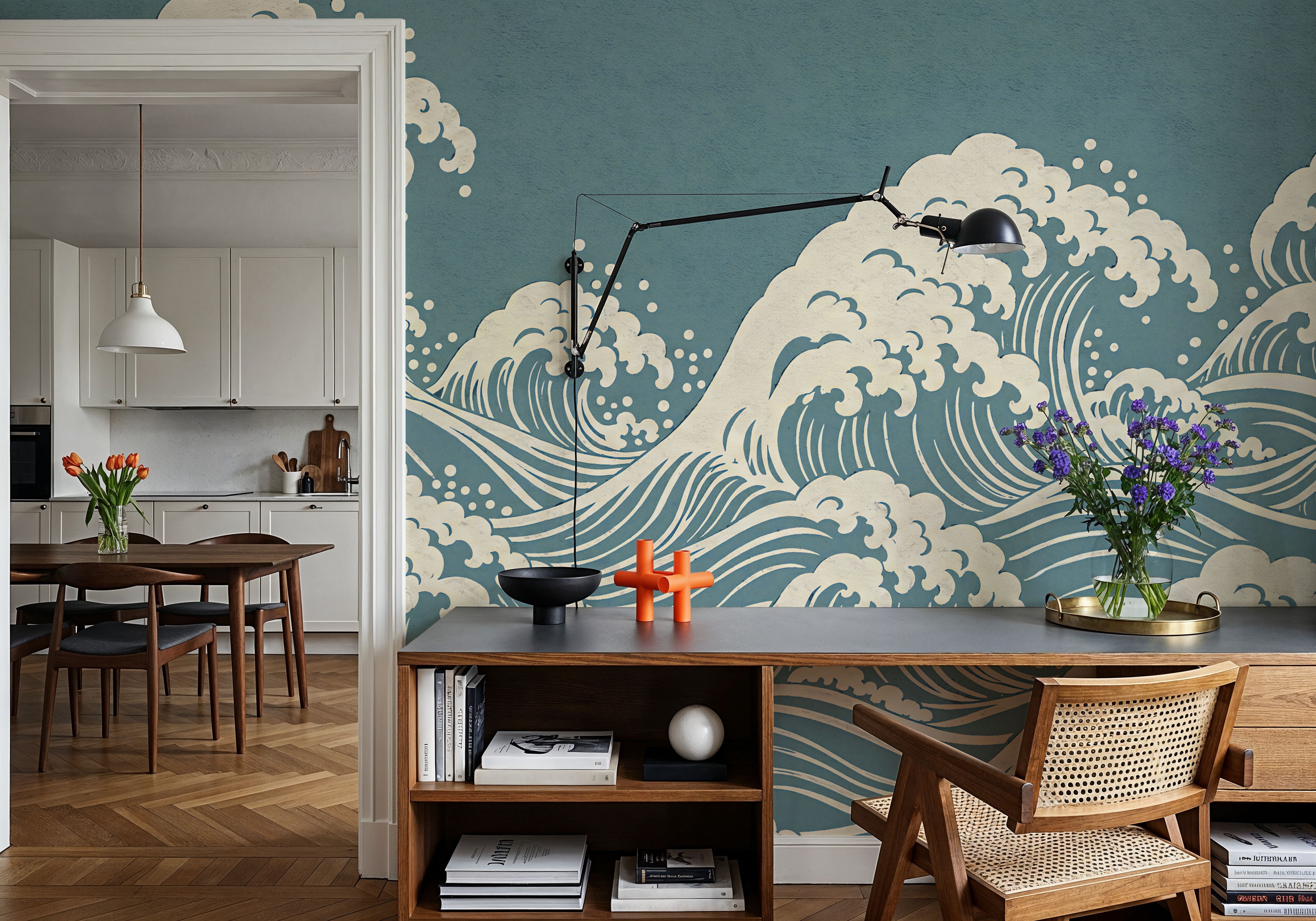 Edo Waves, Sea Glass
