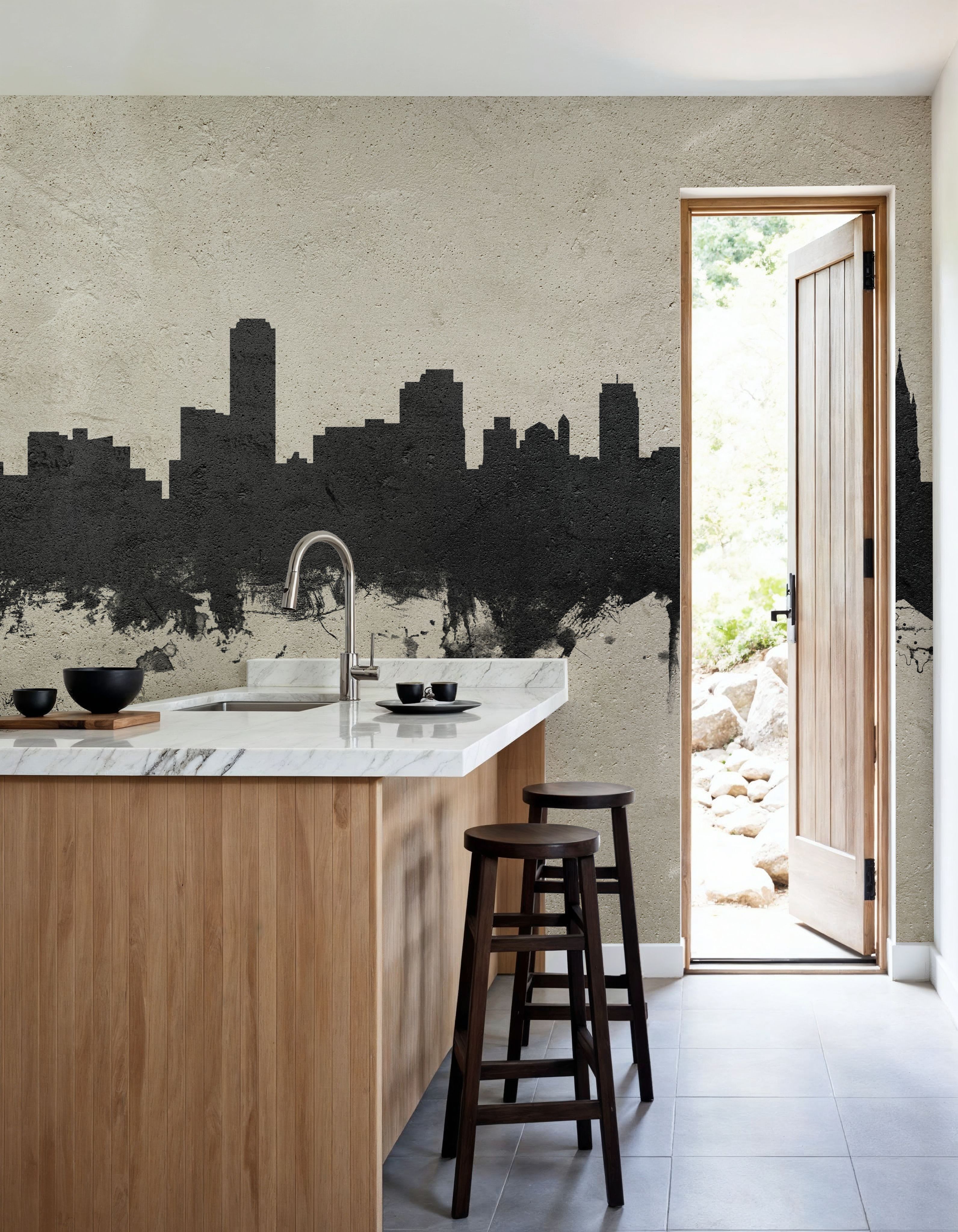 Adelaide Australia Skyline Concrete