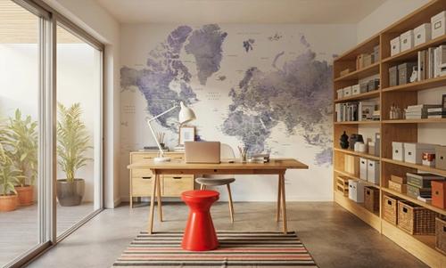 World Map Cities - Lilas