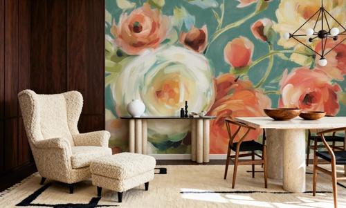 Florabundance I Autumn Teal