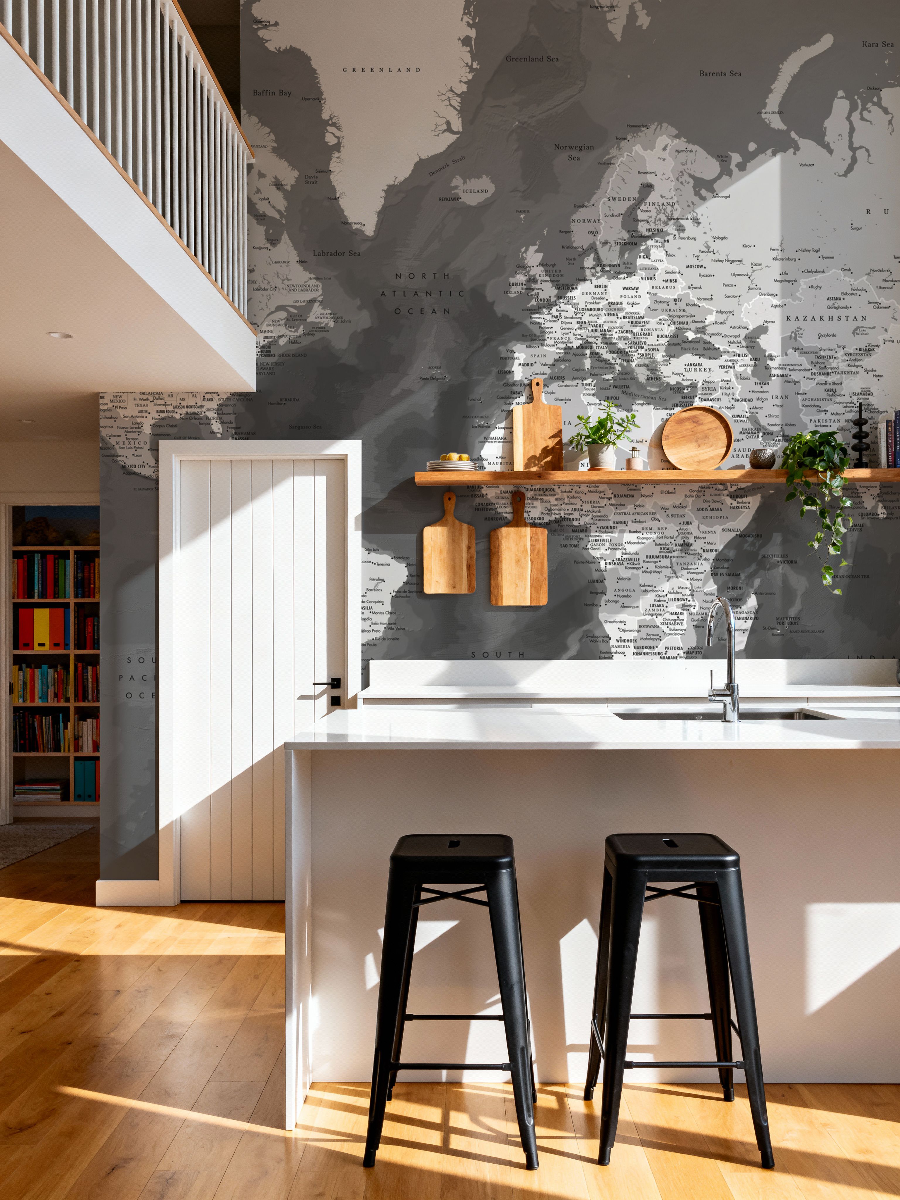 World Map Cities - Patwin