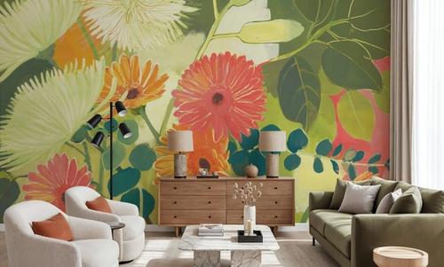 Tangerine Garden I