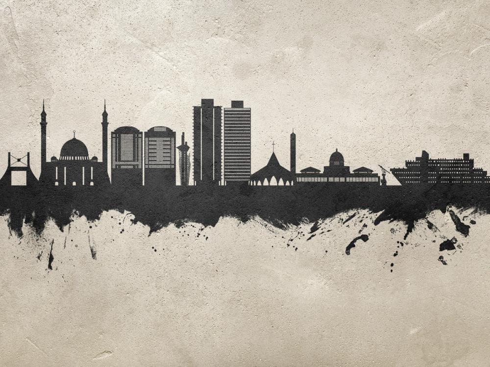 Abuja Nigeria Skyline Concrete