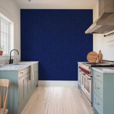 Mottled Linen Effect, Royal Blue