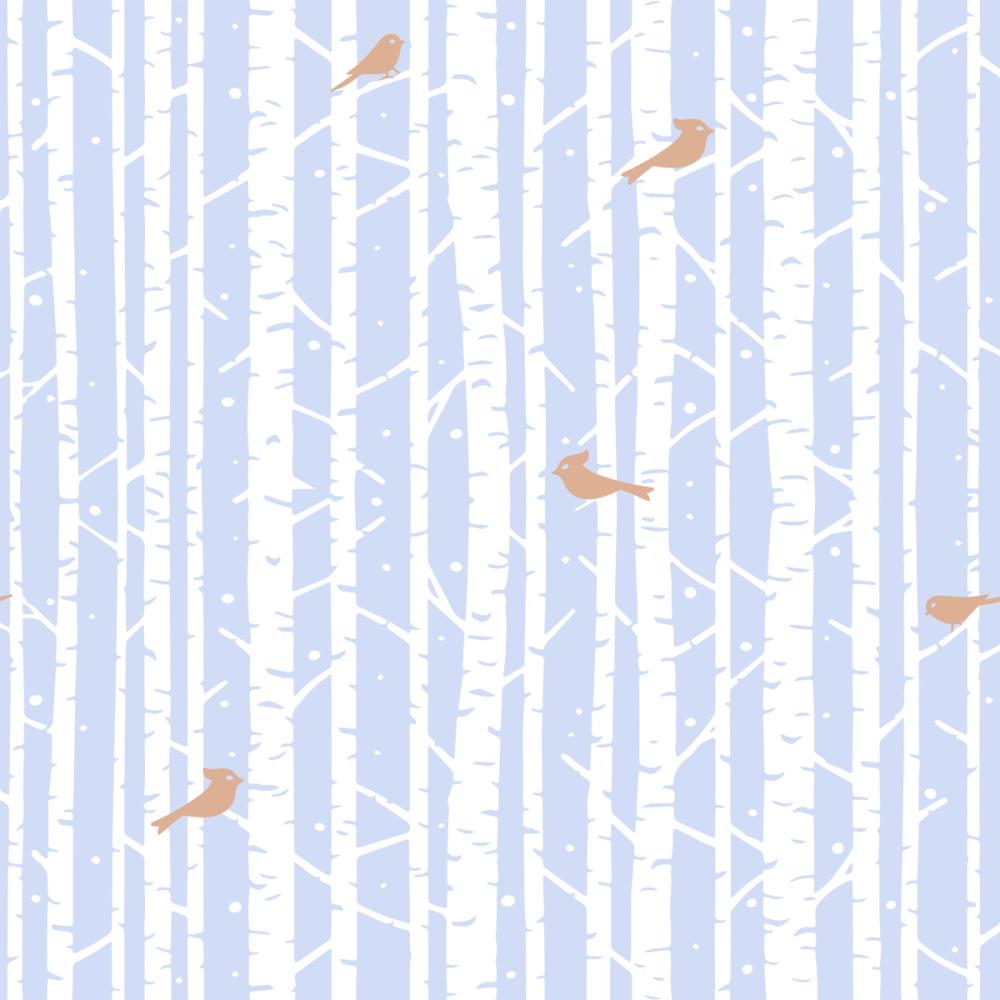 Forest View, Sky Blue