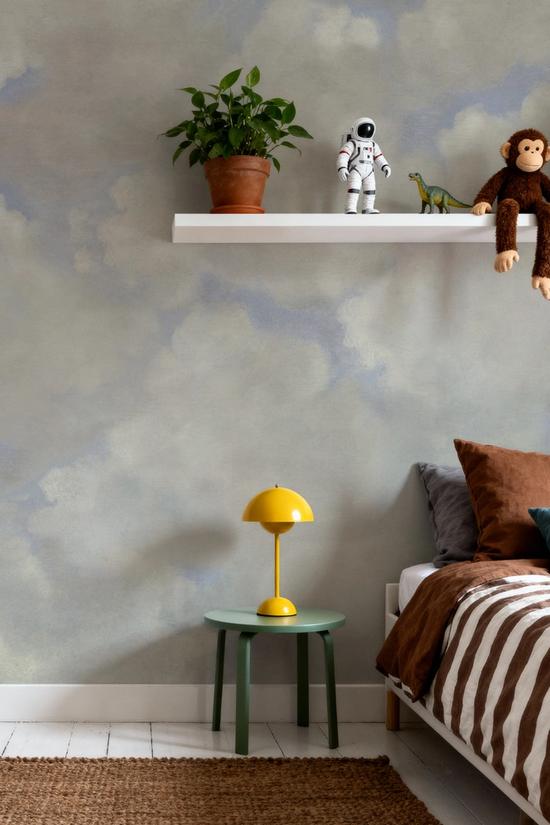 Painted Dreamy Clouds, Vintage