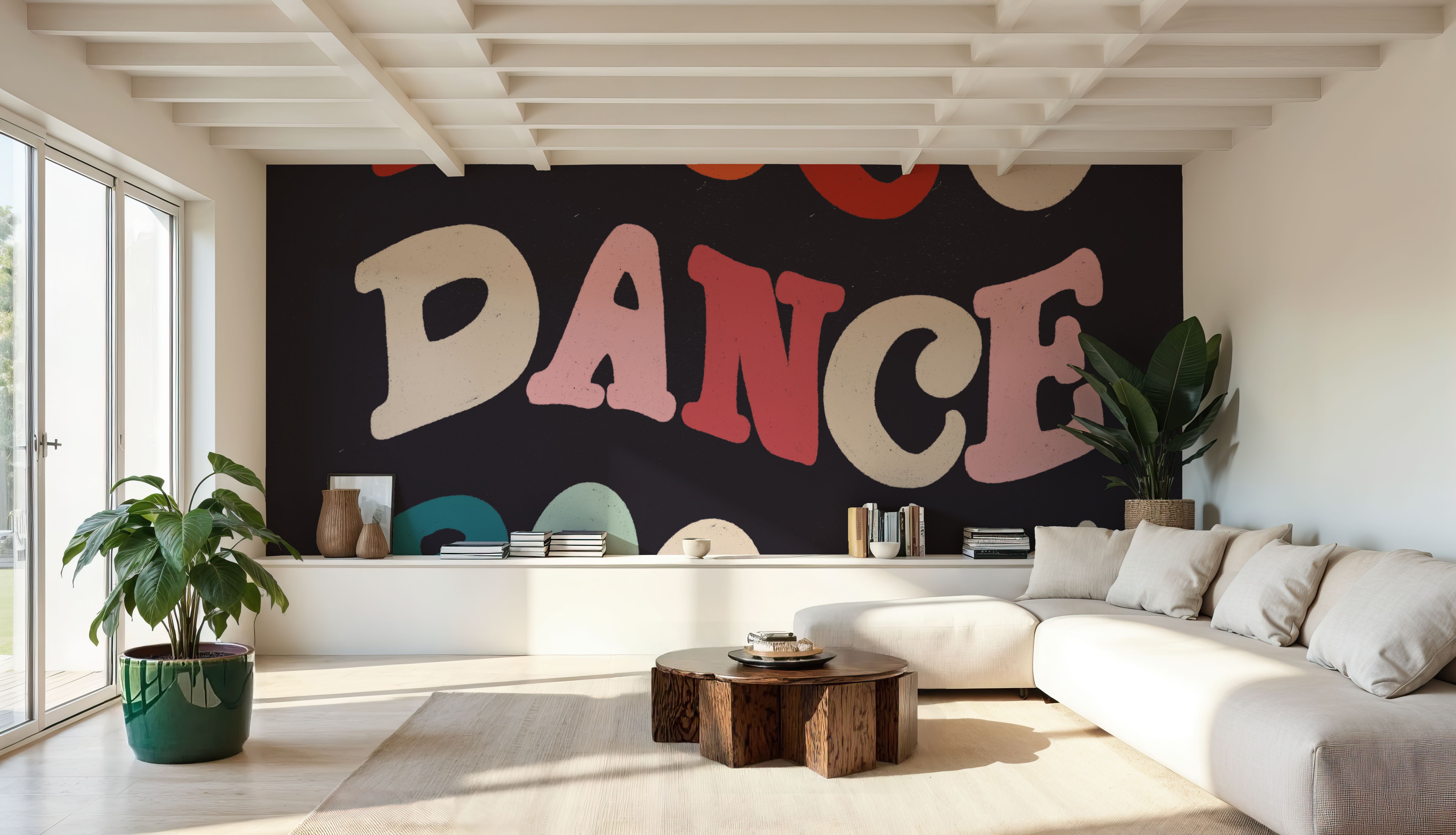 Disco Fever III, Papier peint