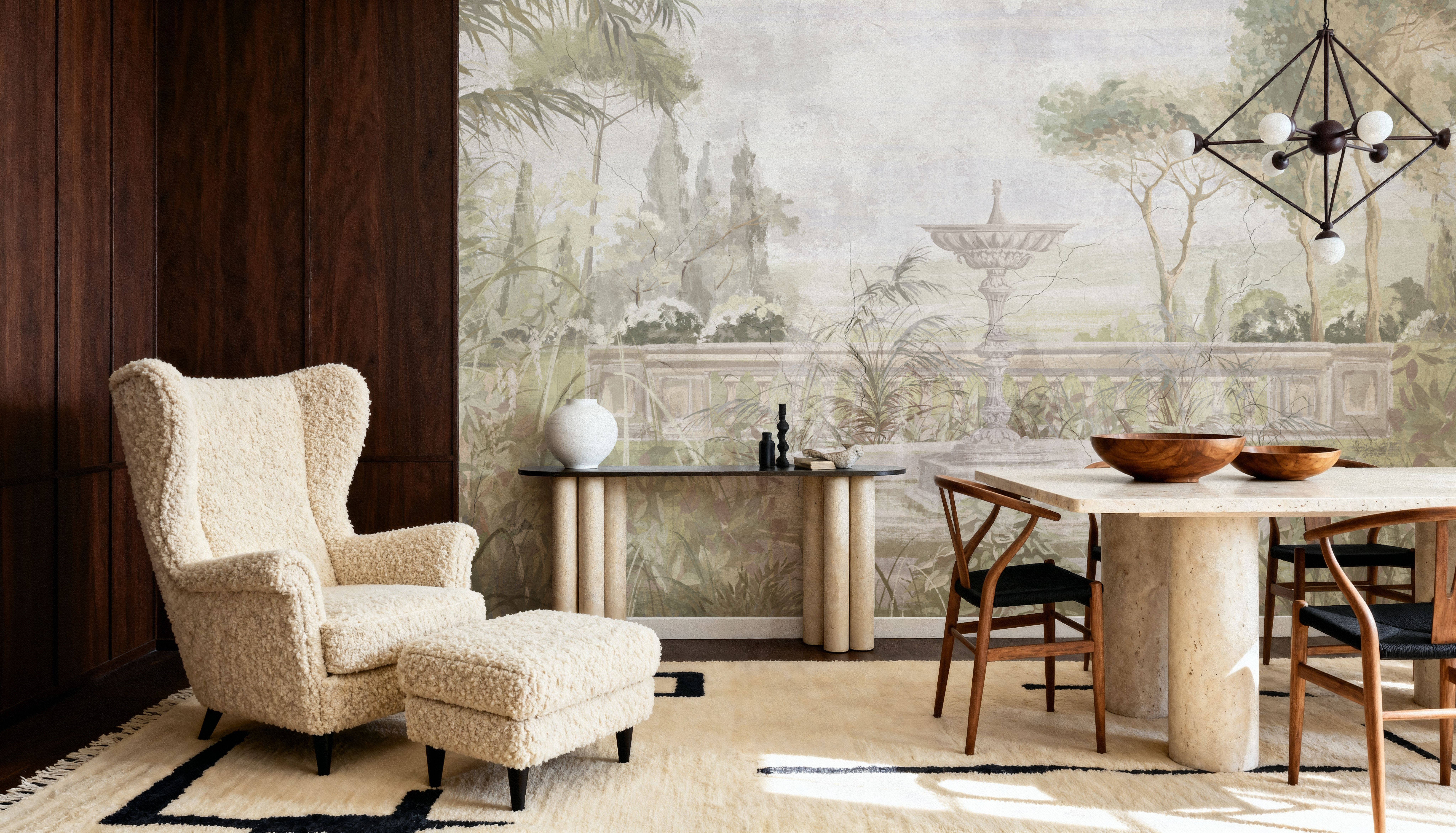 The Lost Garden, Wallpaper