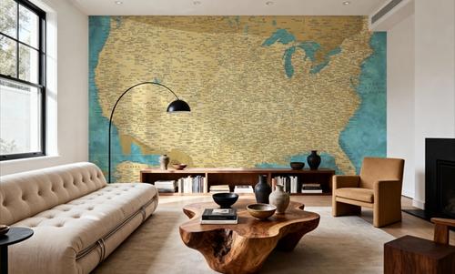 US Map Detailed - Lexy