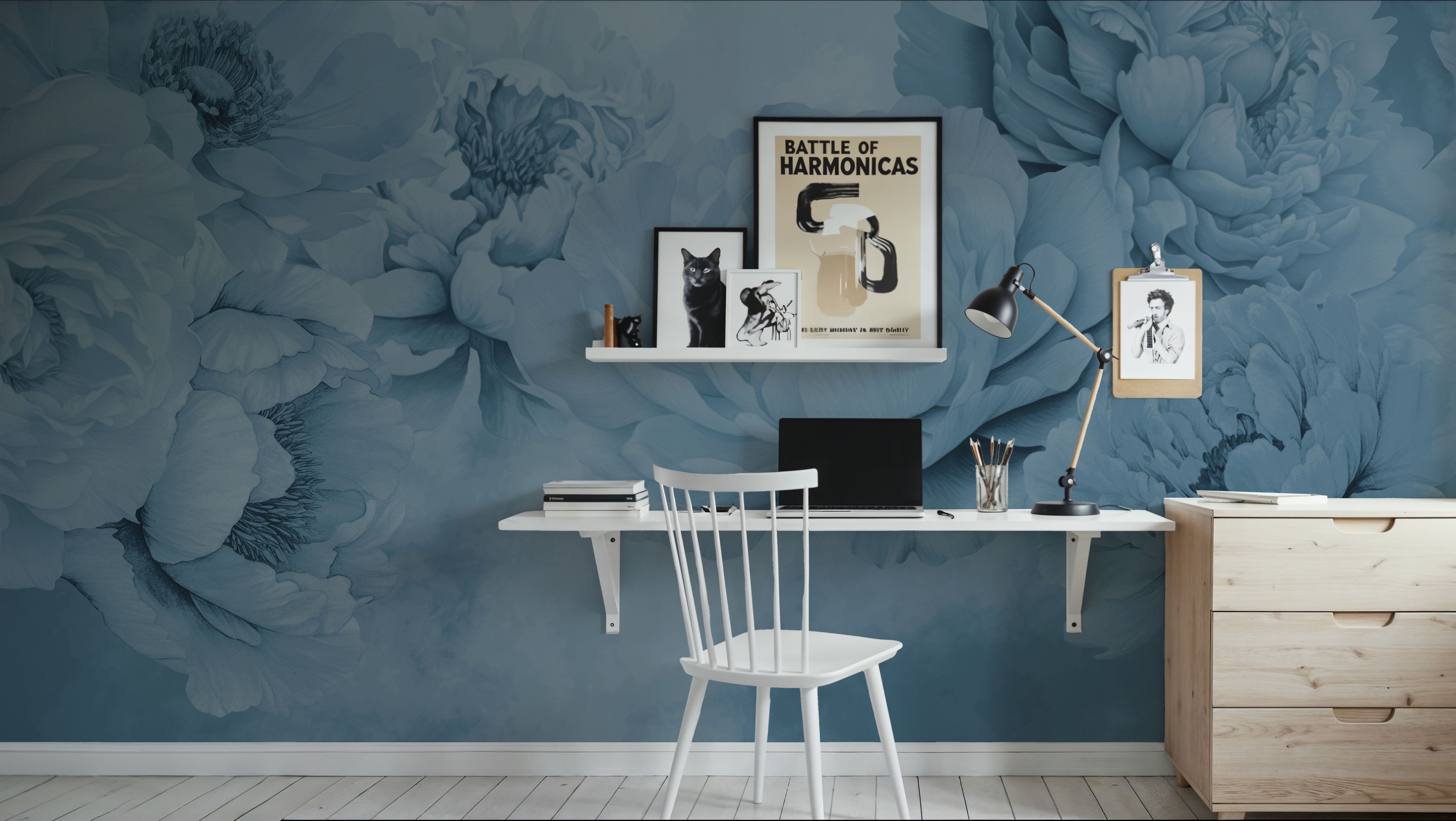 Transcendent Peony, French Blue
