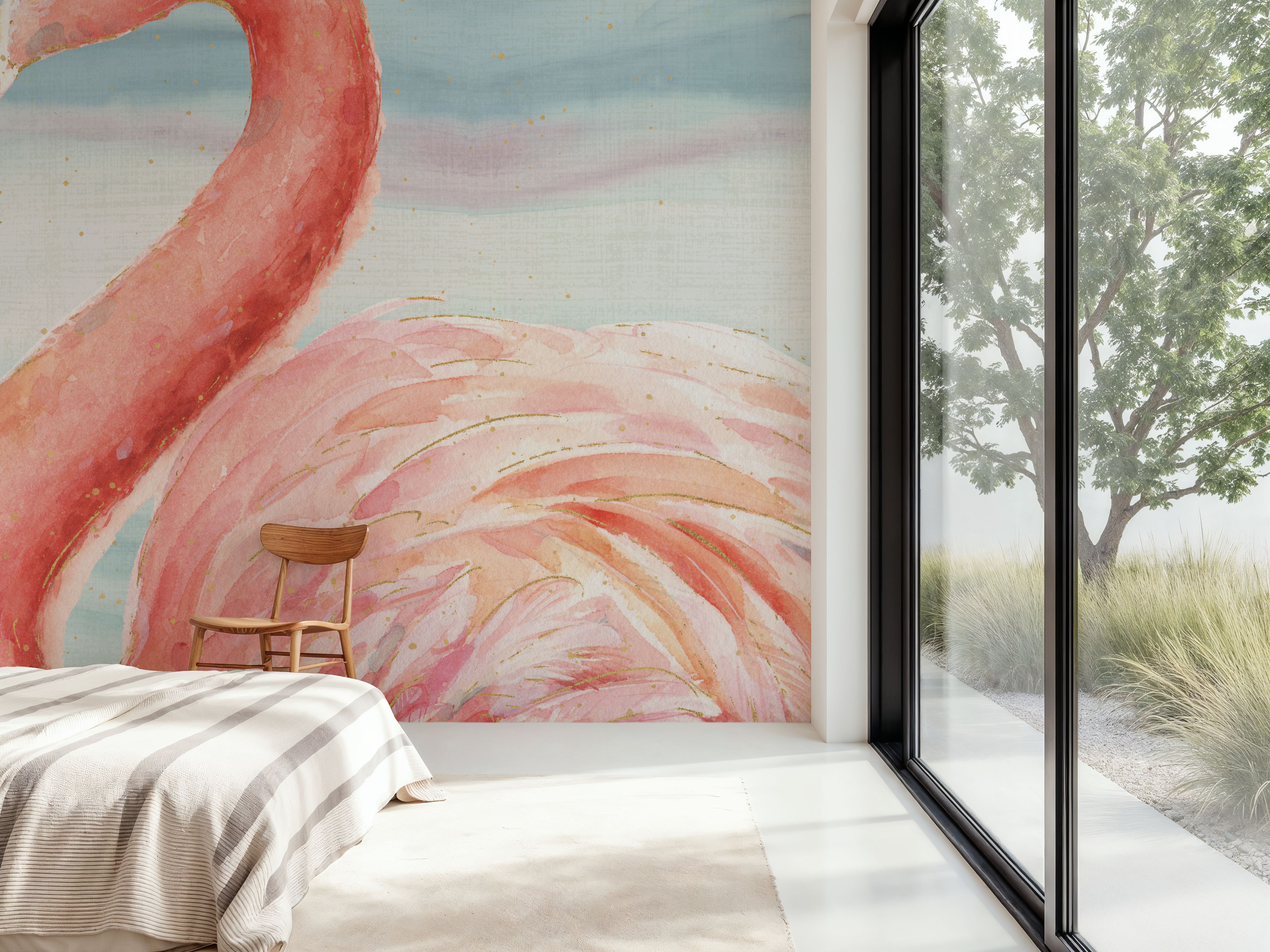 Gracefully Pink III Water Wash