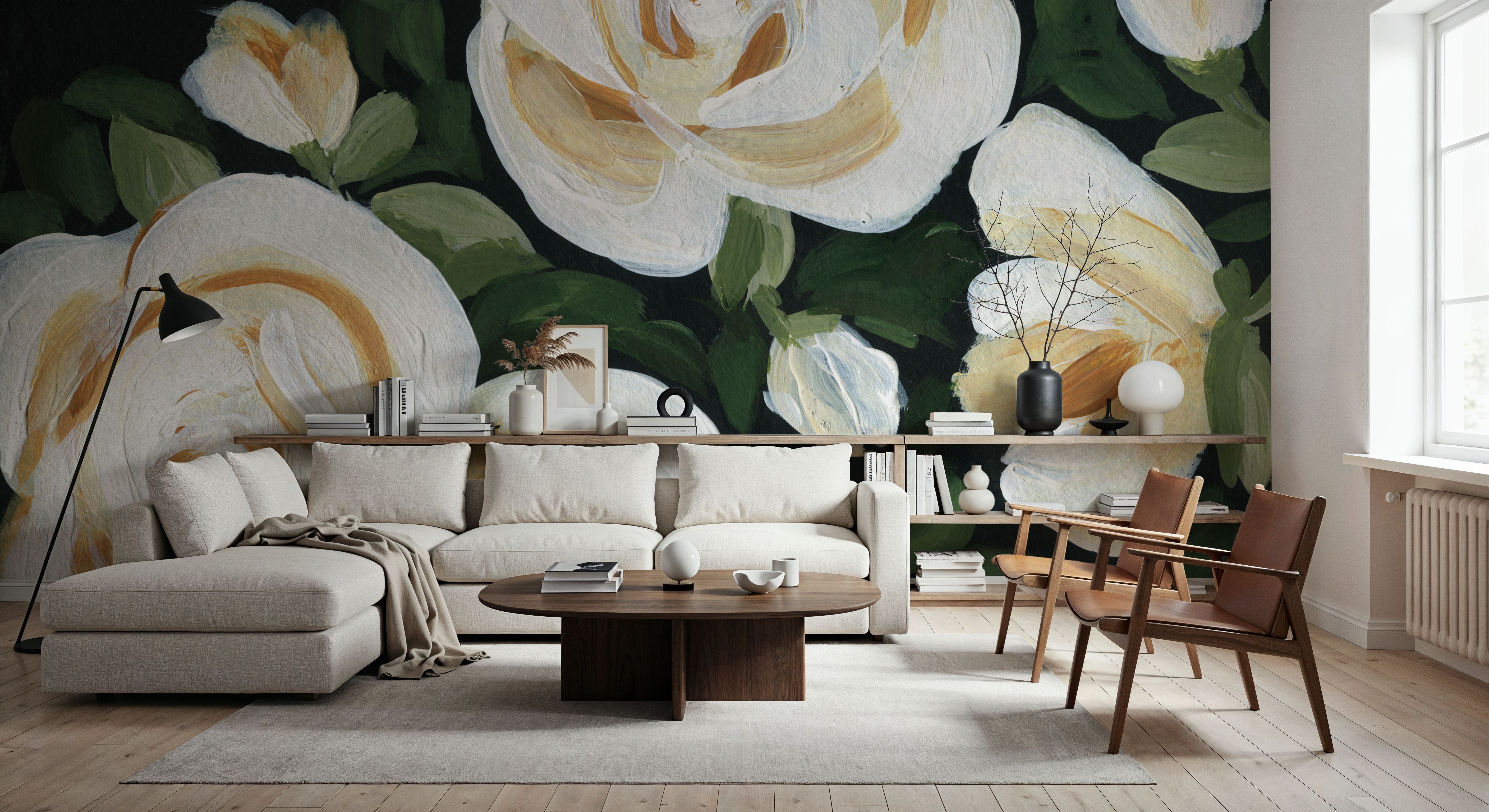 Enchanted Florals I, Wallpaper