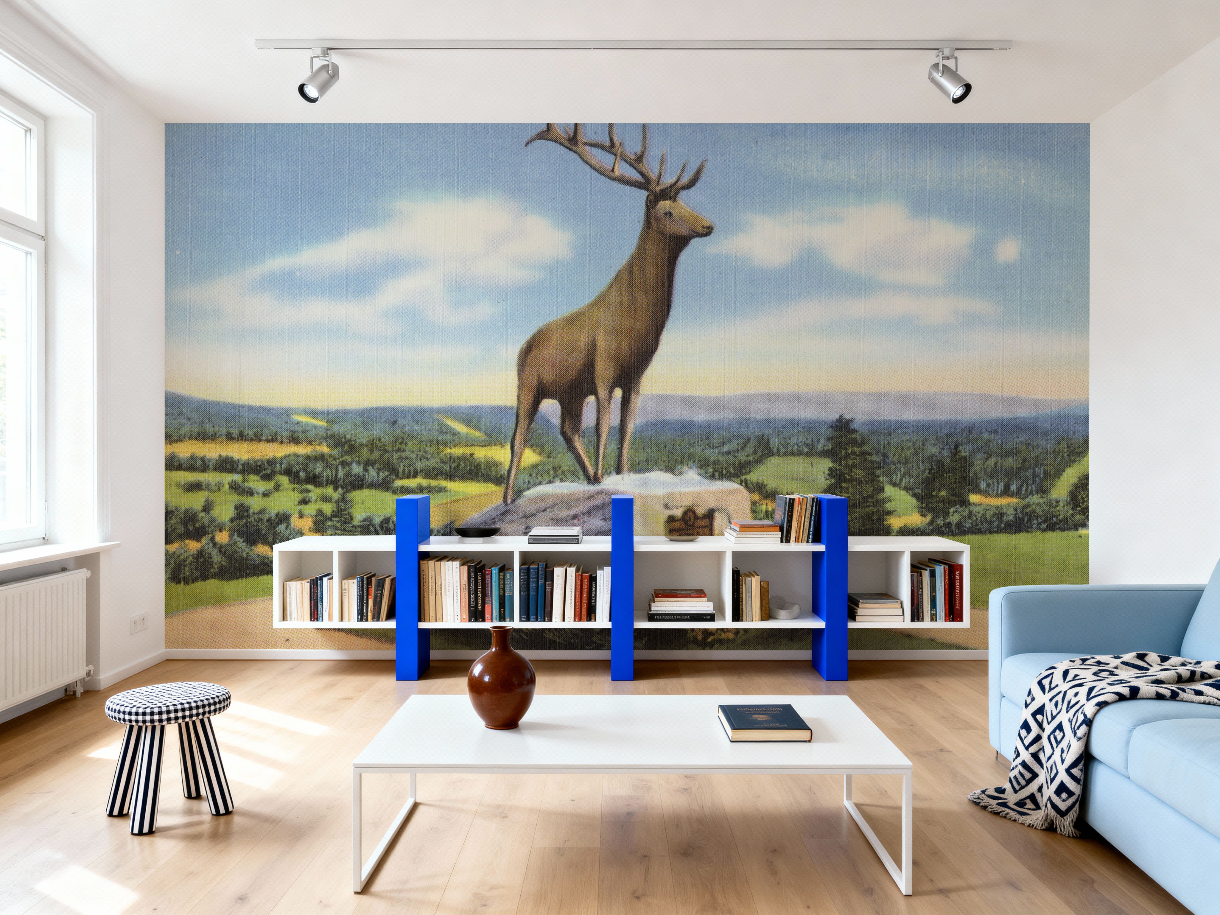 Deerfield - Screenprint Postcard