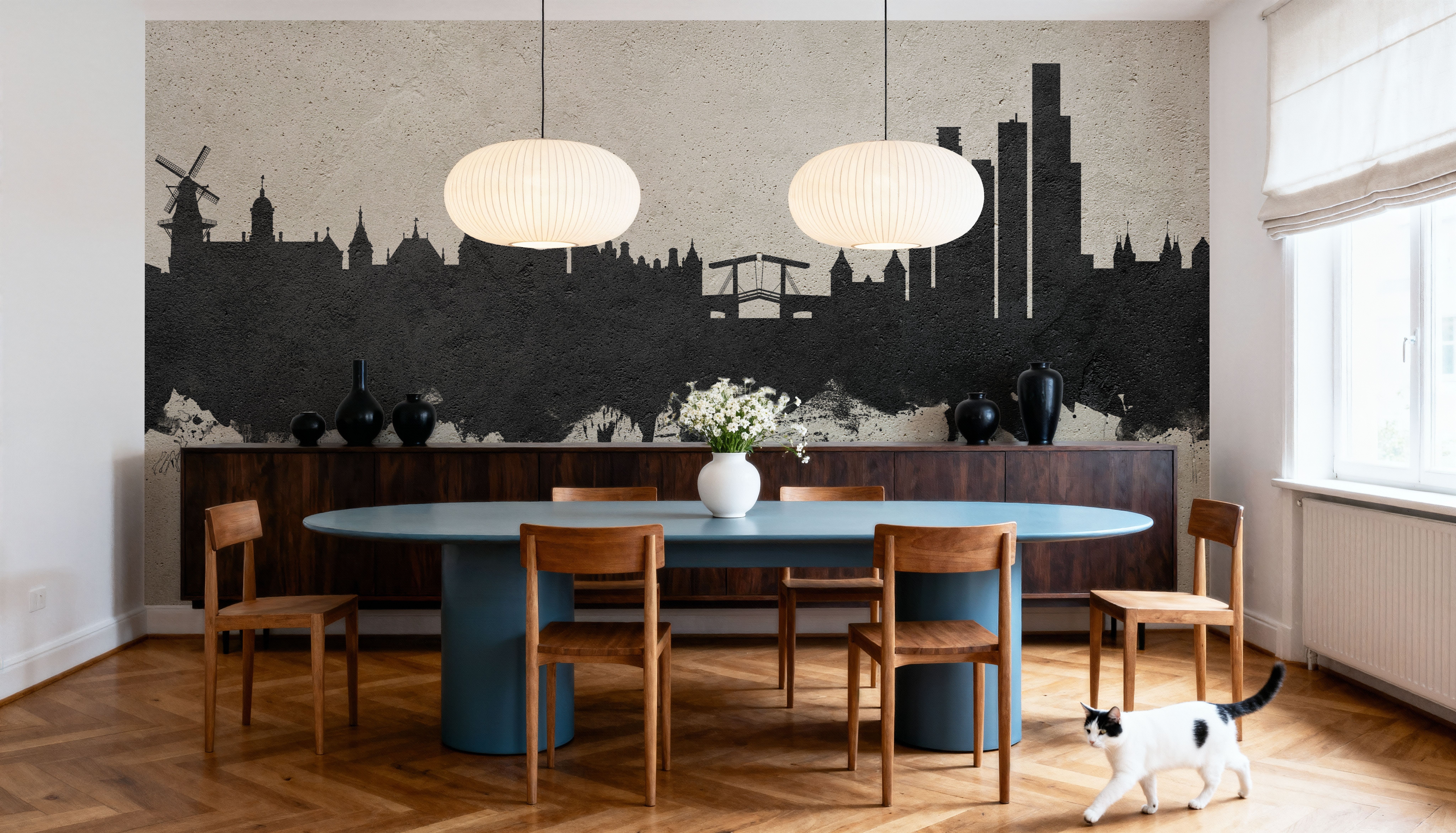 Amsterdam Skyline Concrete