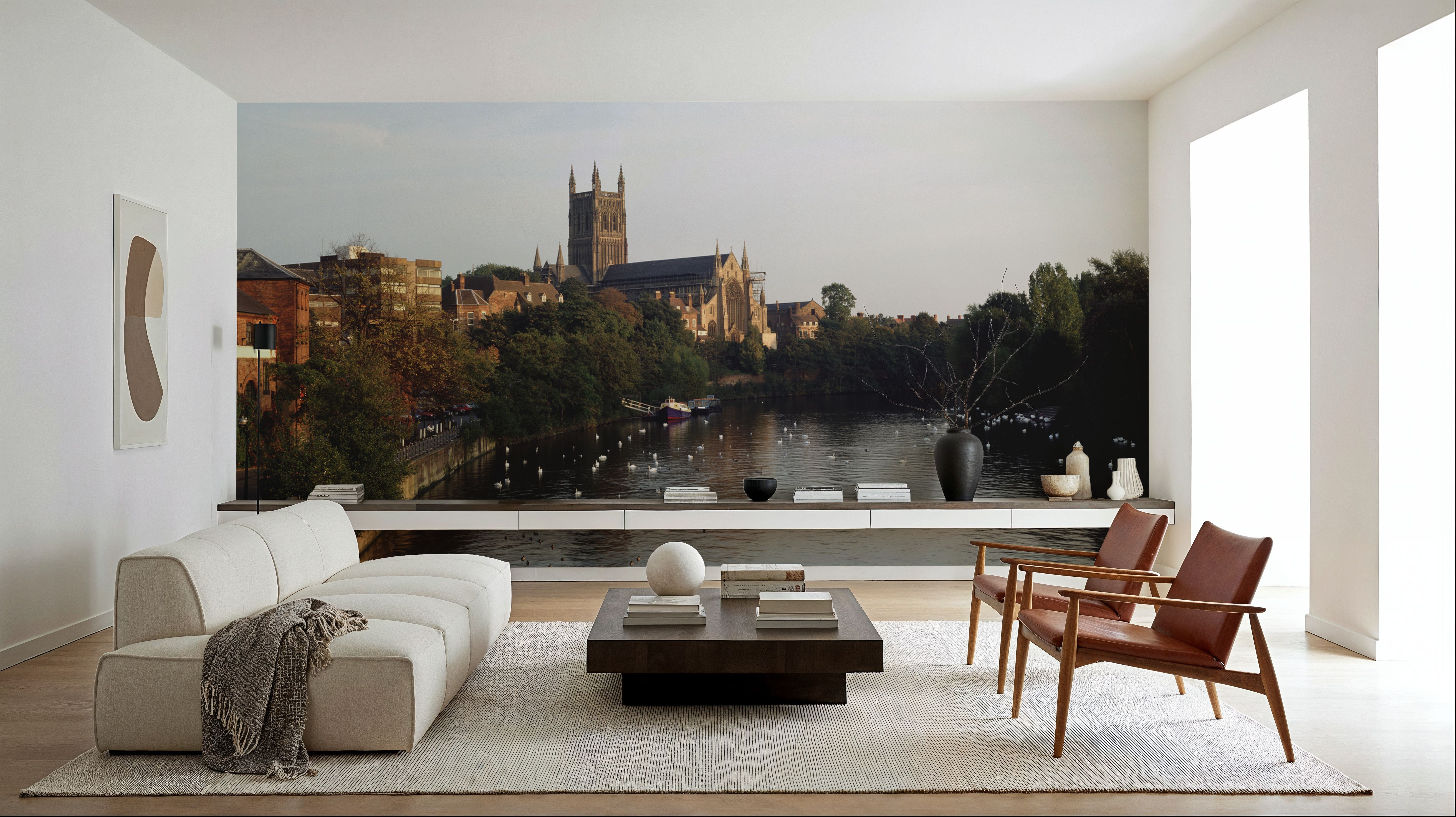 Cathedral Riverfront, Tapet