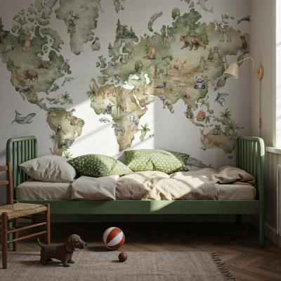 Animals From Around the World Map