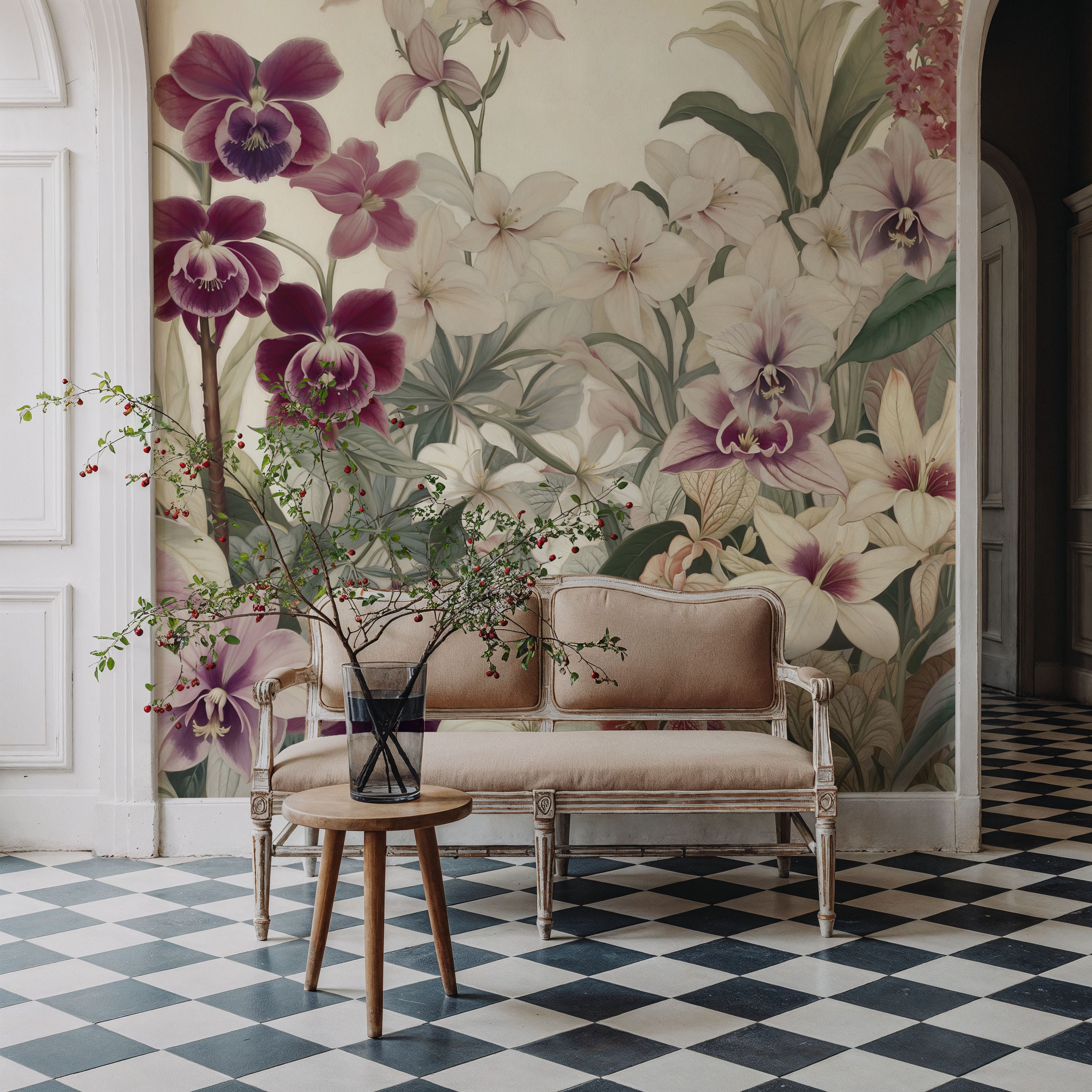 The Tenderness of Orchids, Burgundy