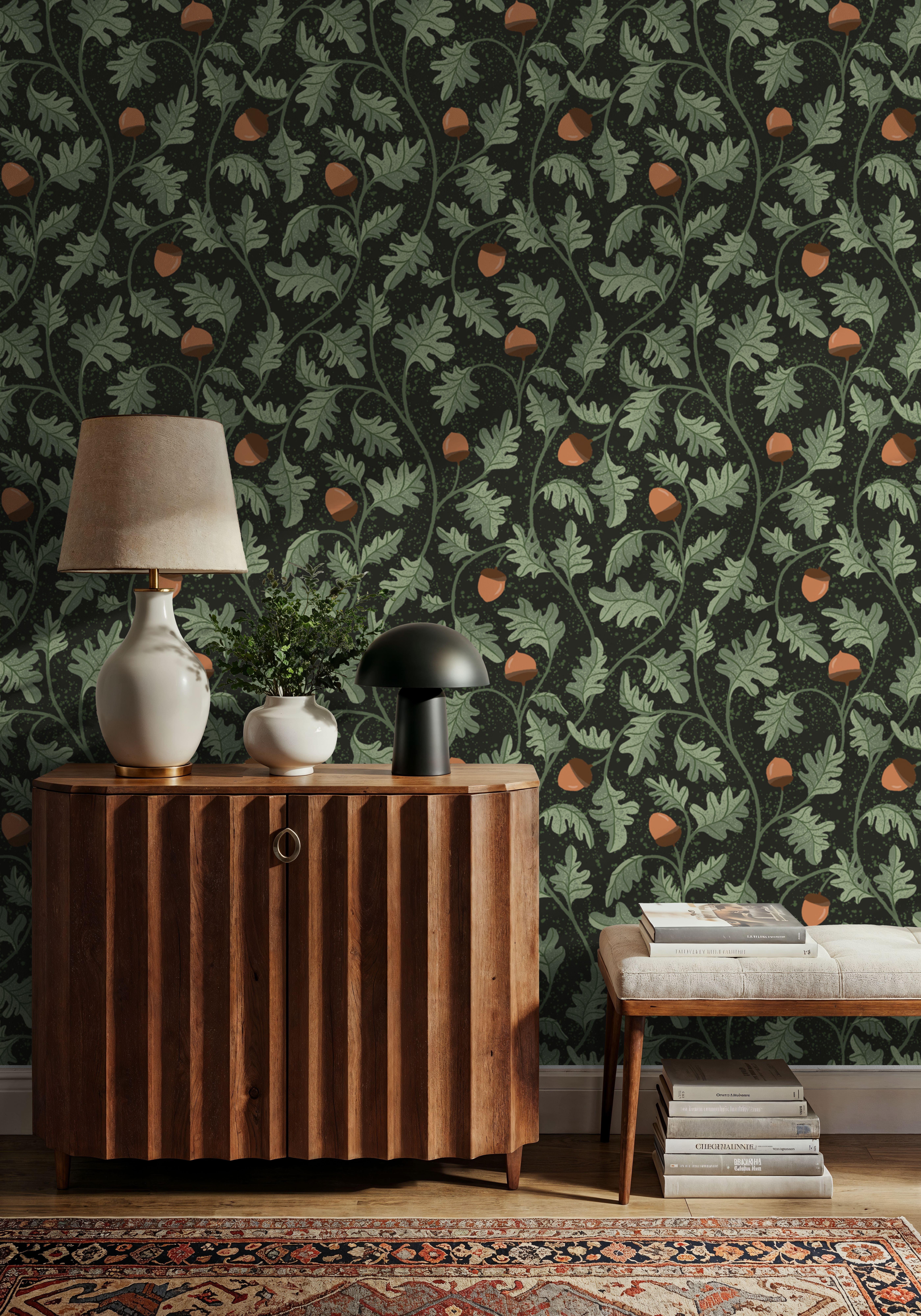 Oak & Acorns, Dark