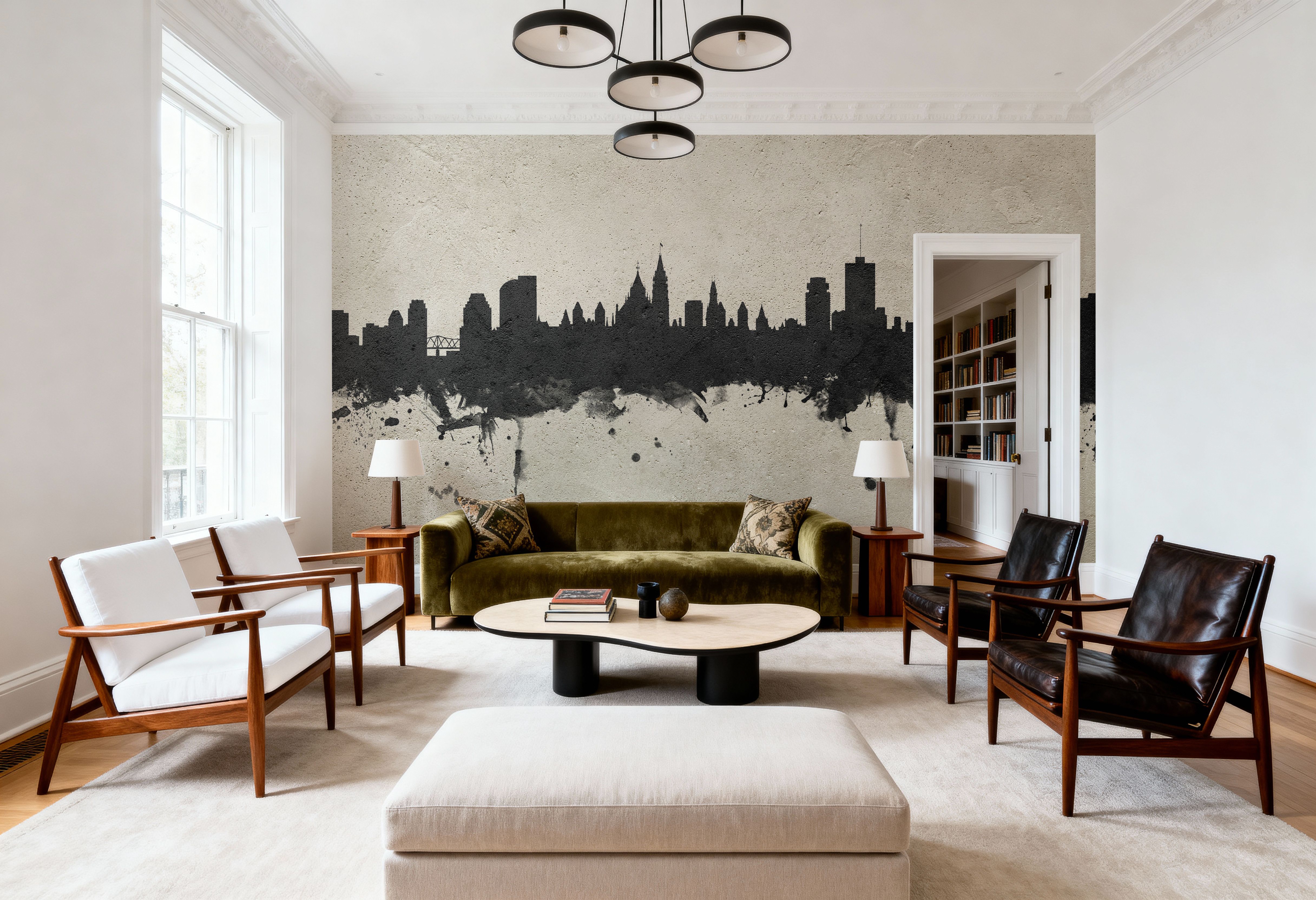 Ottowa Canada Skyline Concrete